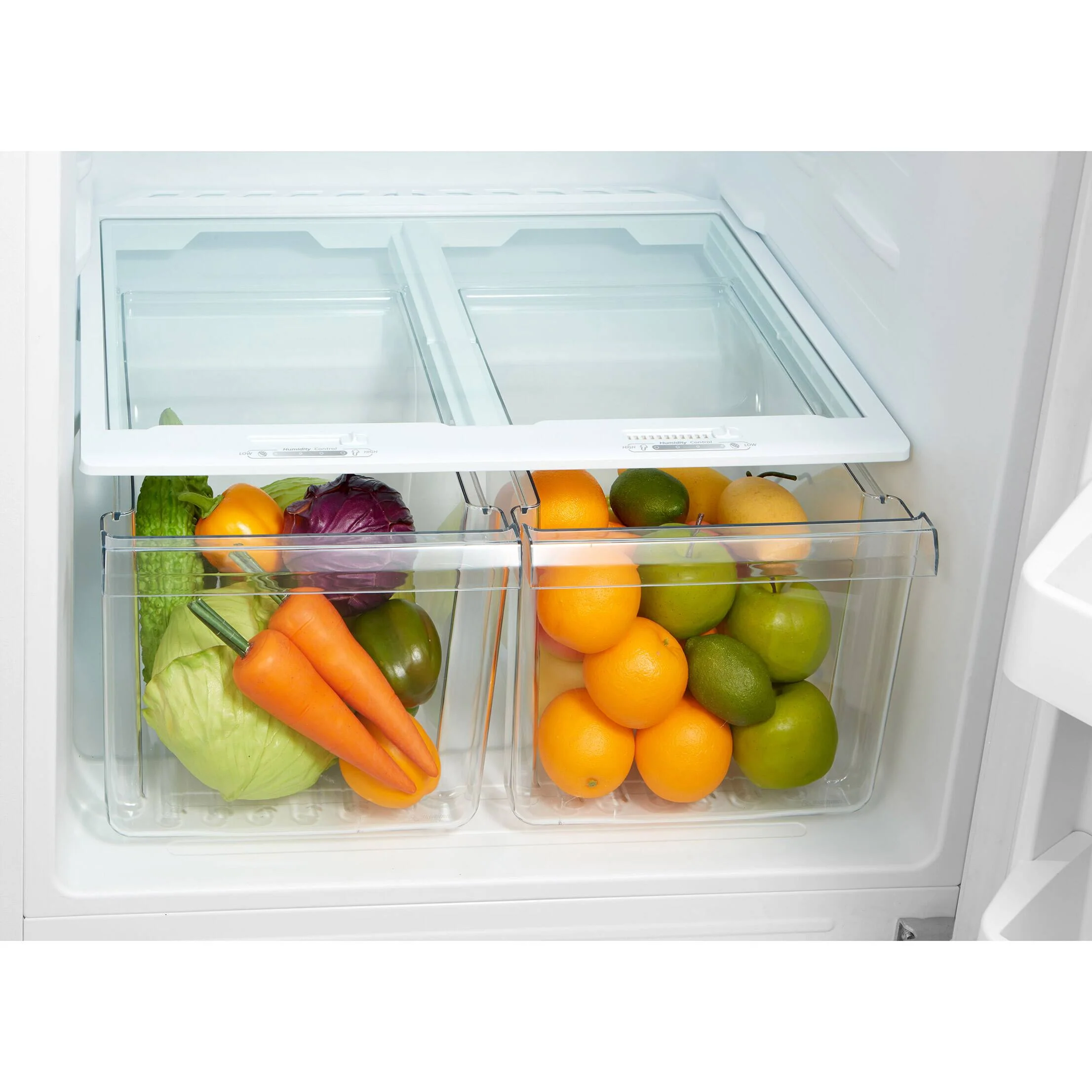 Midea 30 in. 18 cu. ft. Stainless Steel Top Mount Refrigerator - MRT18B2ASL - Inhomebuy