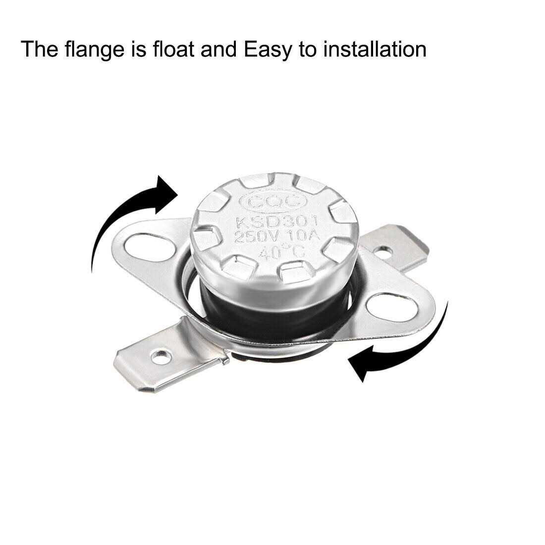 Uxcell Temperature Control Switch Thermostat KSD301 10A - Inhomebuy