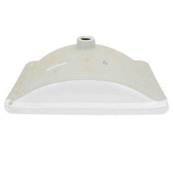 Nantucket Sinks UM-13×10 Undermount Ceramic Bathroom Sink UM-13×10-W - Inhomebuy