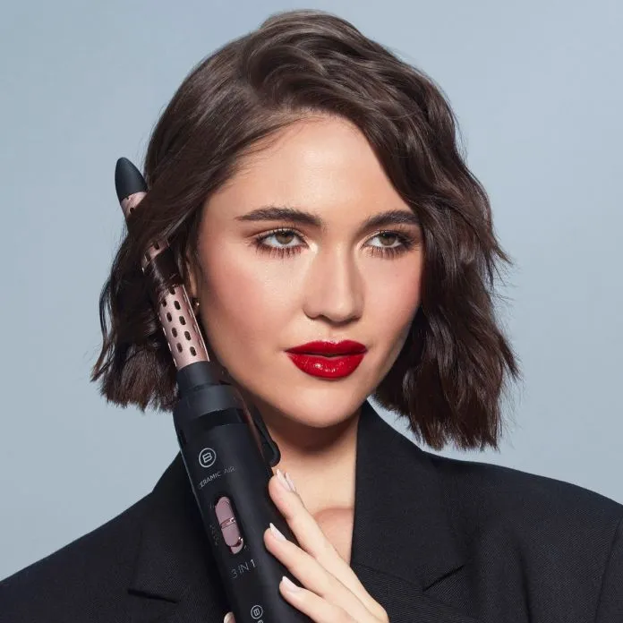 Hot air brush for short and medium hair Ceramic Air - Inhomebuy