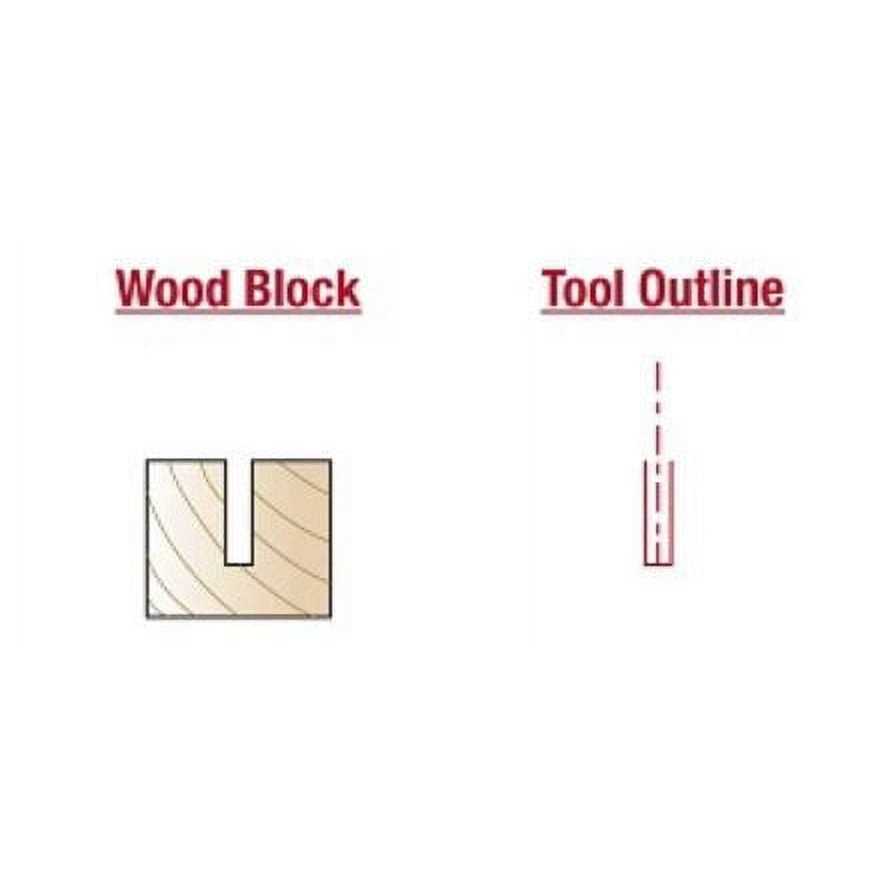 Whiteside RFT2100 Spiral Flush Trim Up Cut Router Bit for Woodworking - Inhomebuy