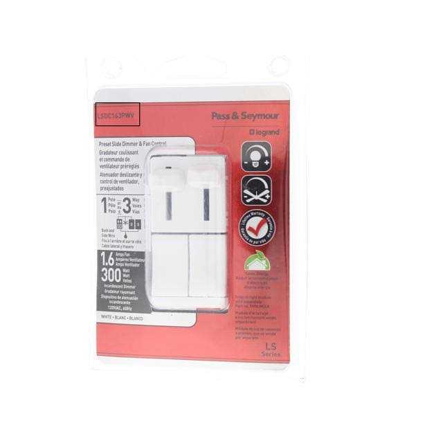 Pass & Seymour Lampholder With Two Outlets 1406ICC10 - Inhomebuy