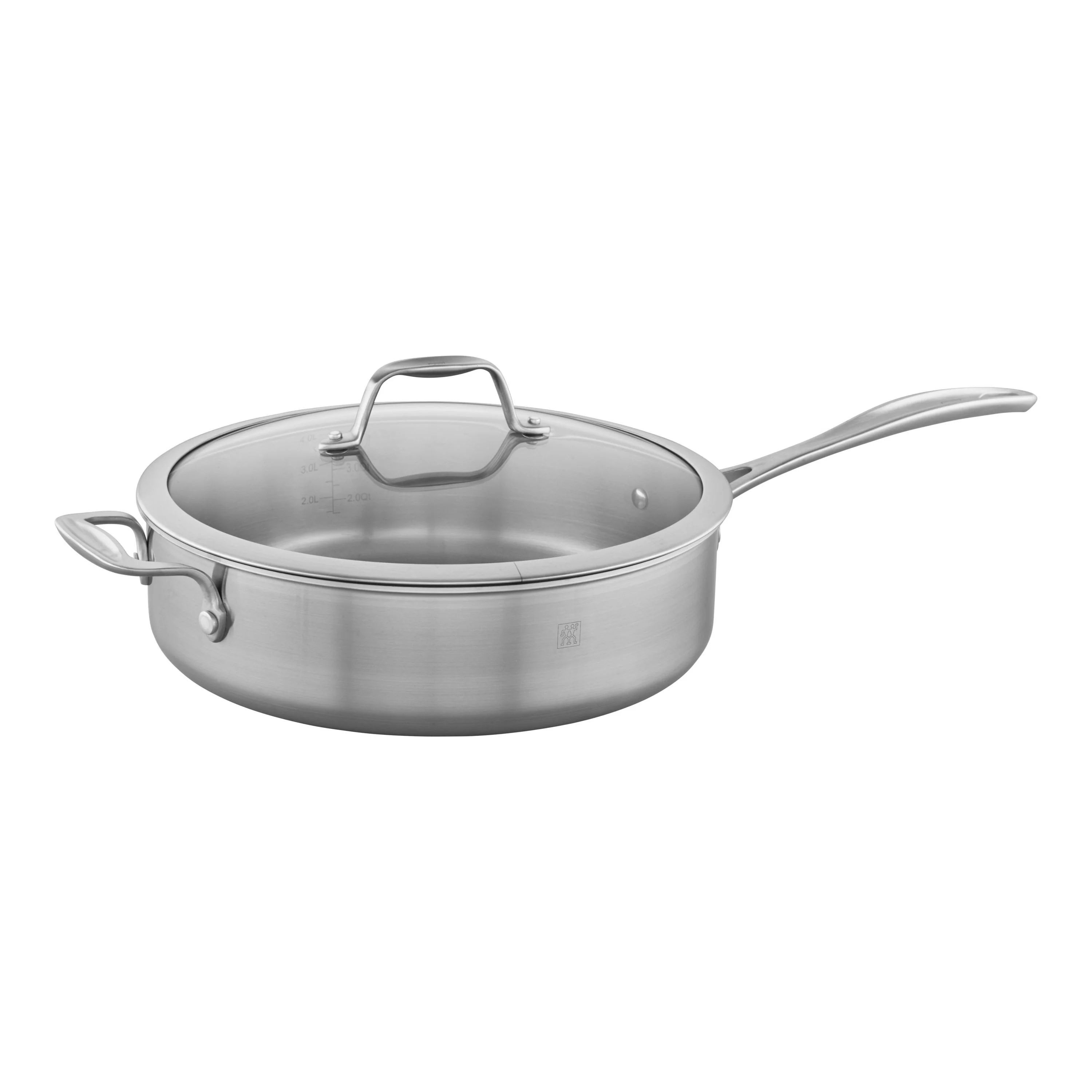 ZWILLING 5 Qt. Stainless Steel Sauté Pan, Spirit 3-Ply Series - Inhomebuy