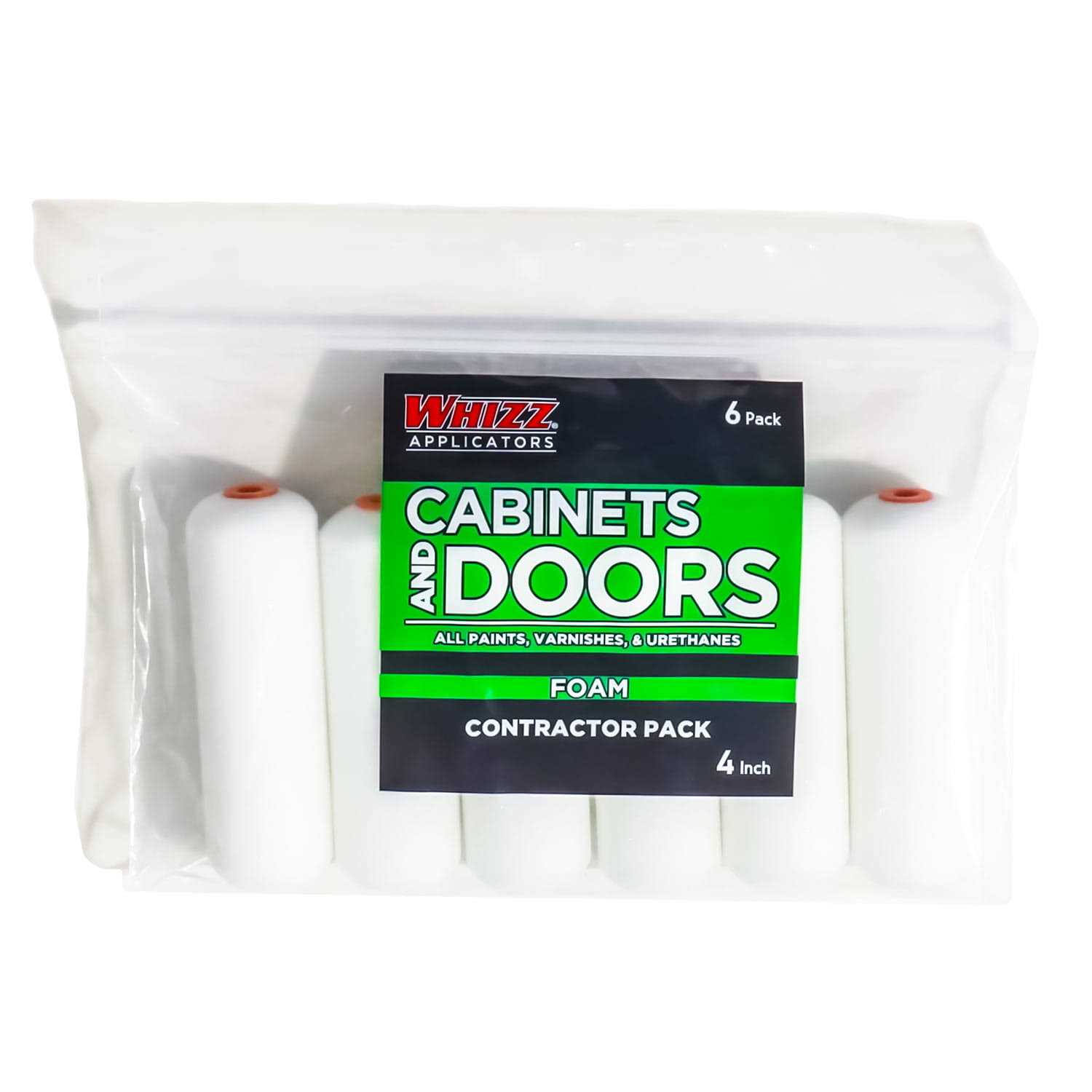 Whizz 25002 Premium Black Foam Concave Roller - Inhomebuy