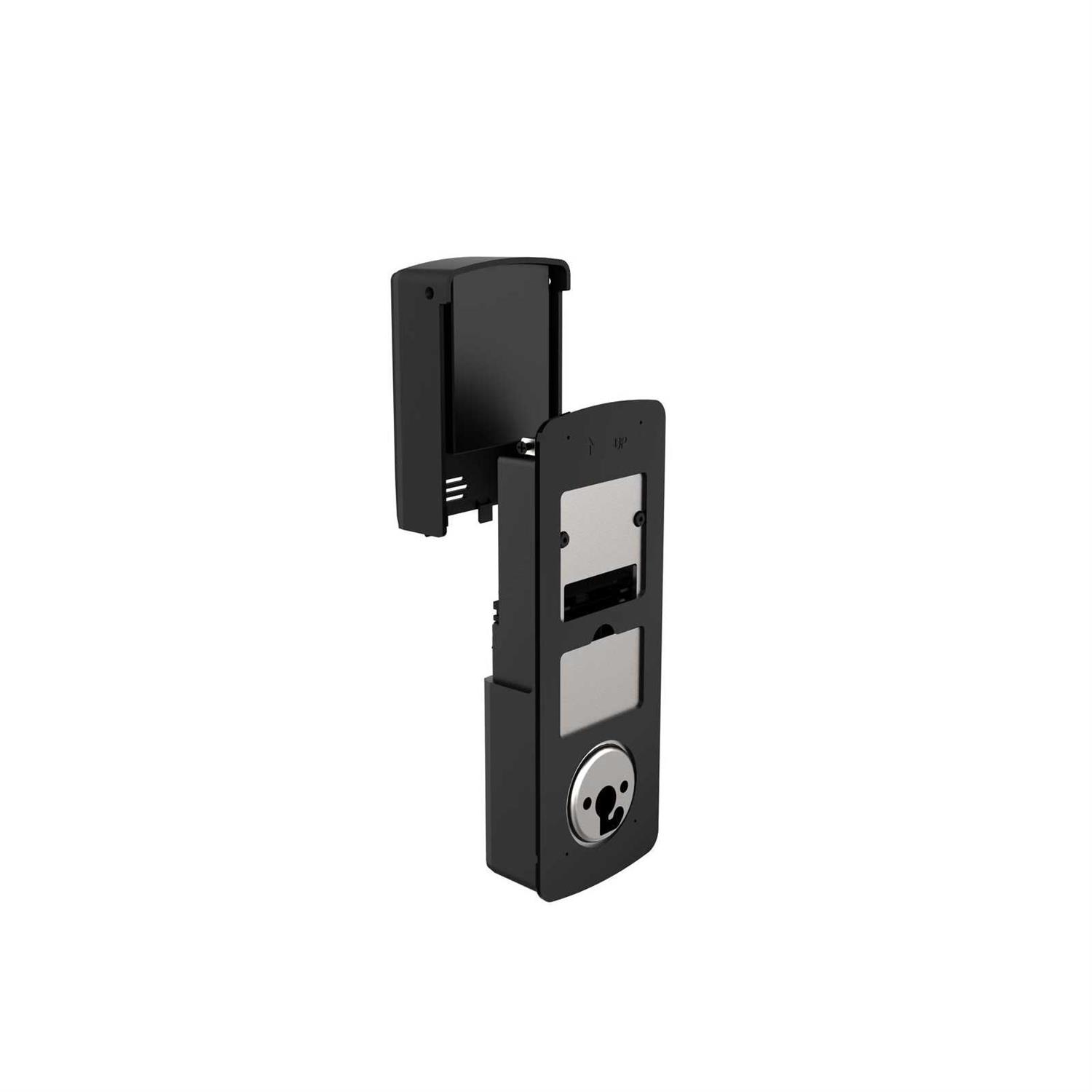 Lockly Secure Pro Matte Black Smart Wifi Mobile Lever Latch - Inhomebuy