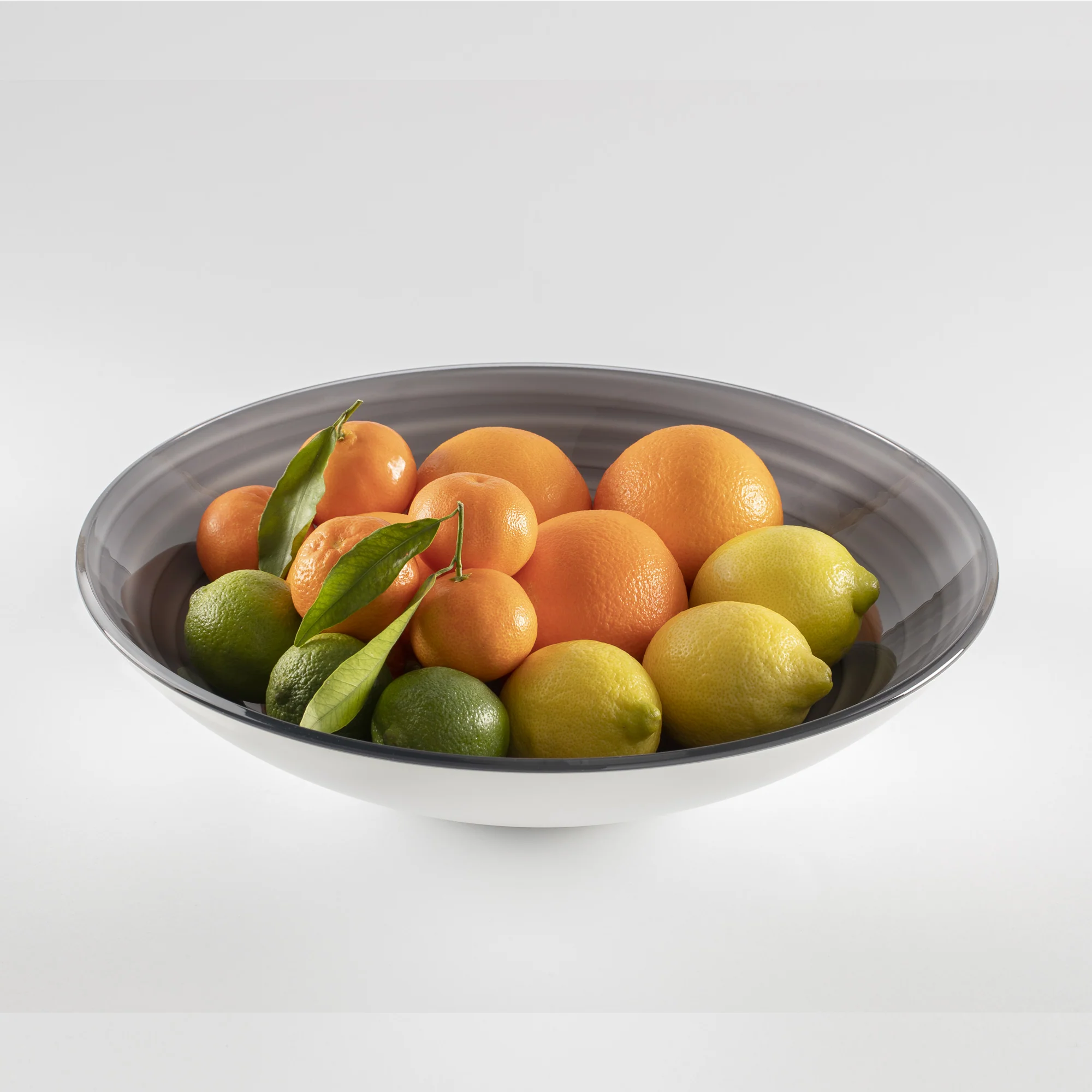 Center Piece/ Fruit Bowl Twist Sky Grey - Inhomebuy