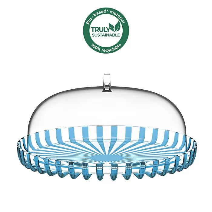 DolceVita Cake Serving Set Turquoise - Inhomebuy