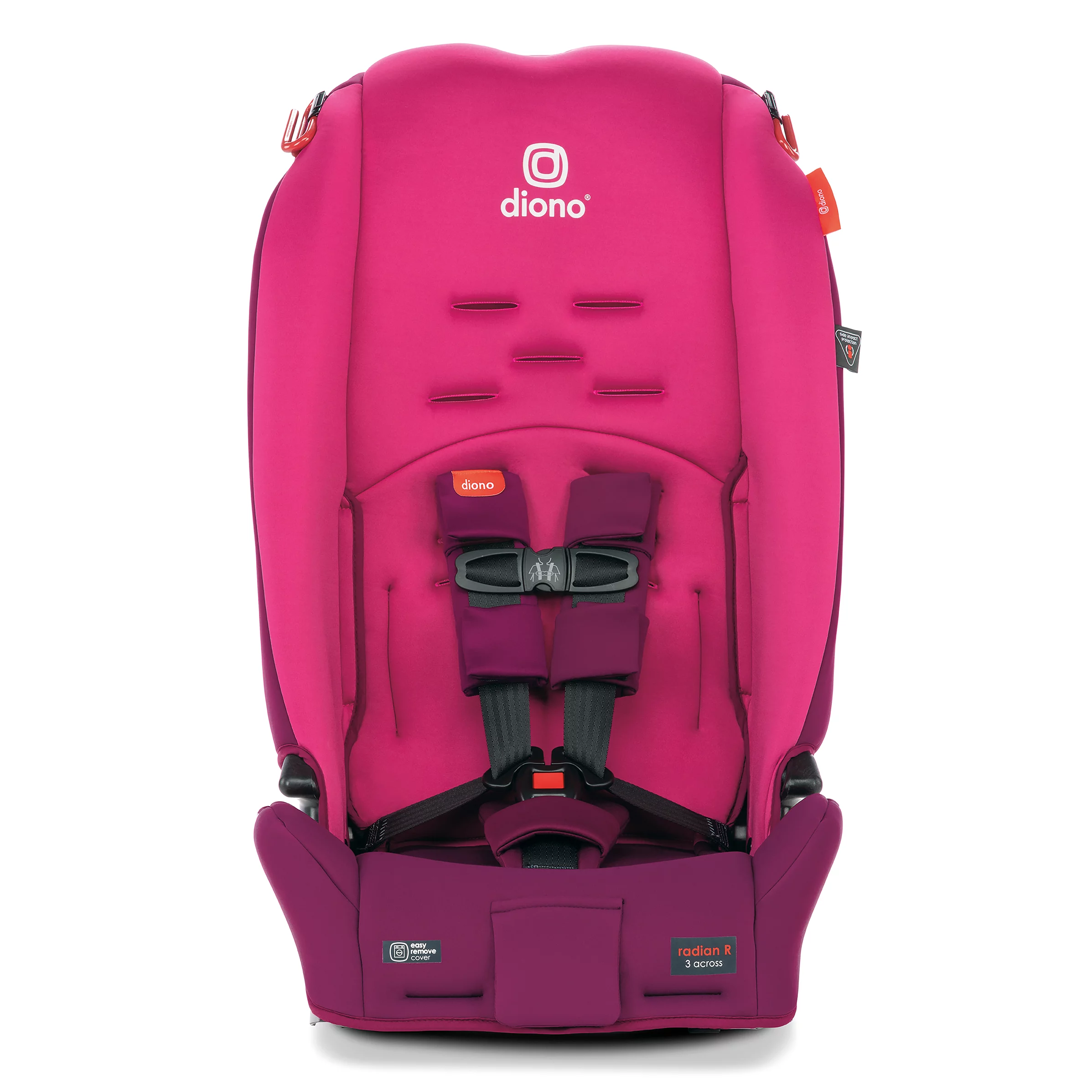 Diono Radian 3R All-in-One Convertible Car Seat, Slim Fit 3 Across, Black Jet - Inhomebuy