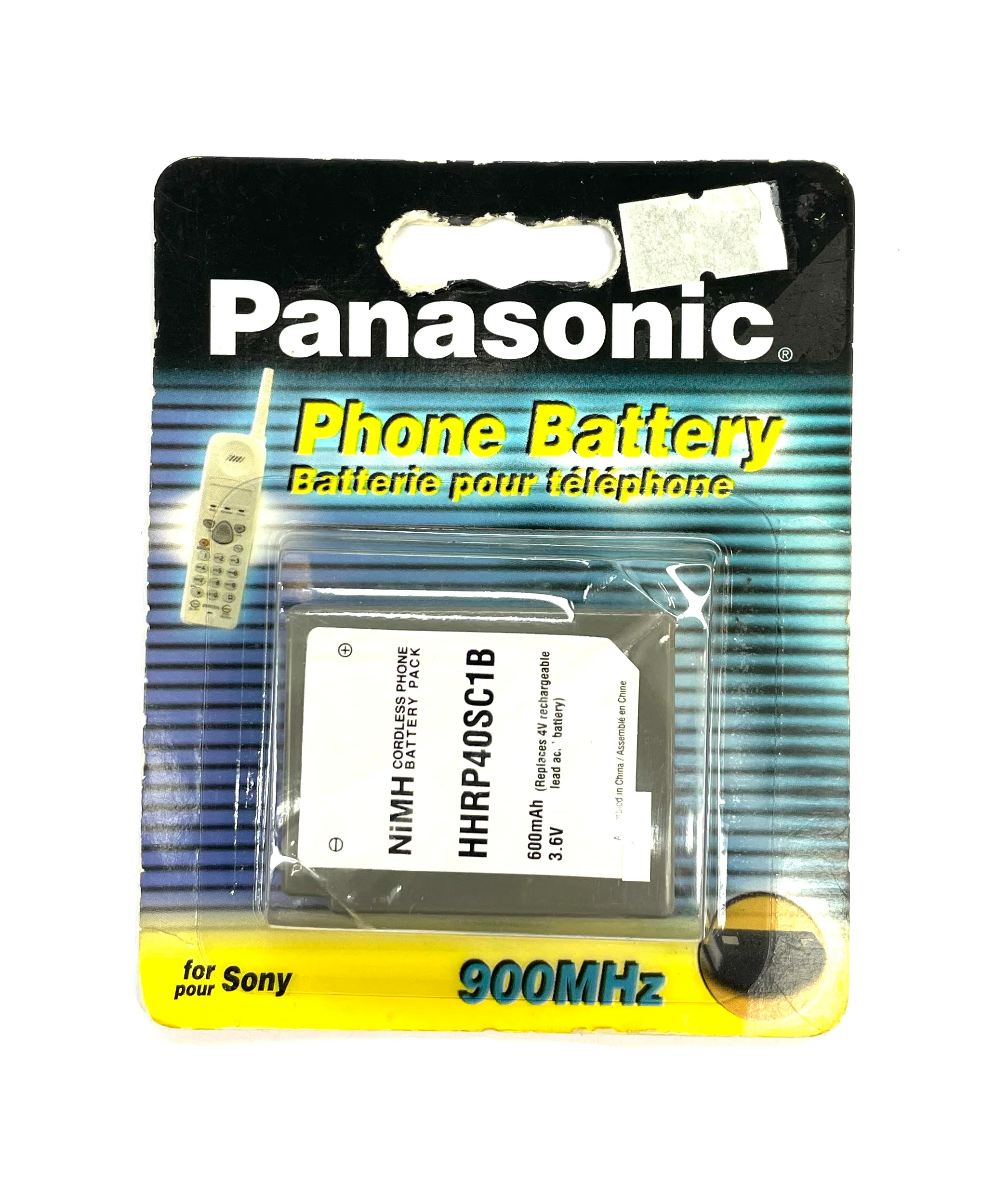 Panasonic: Cordless Telephone Battery |HHRP40SC1B| Sony - Inhomebuy