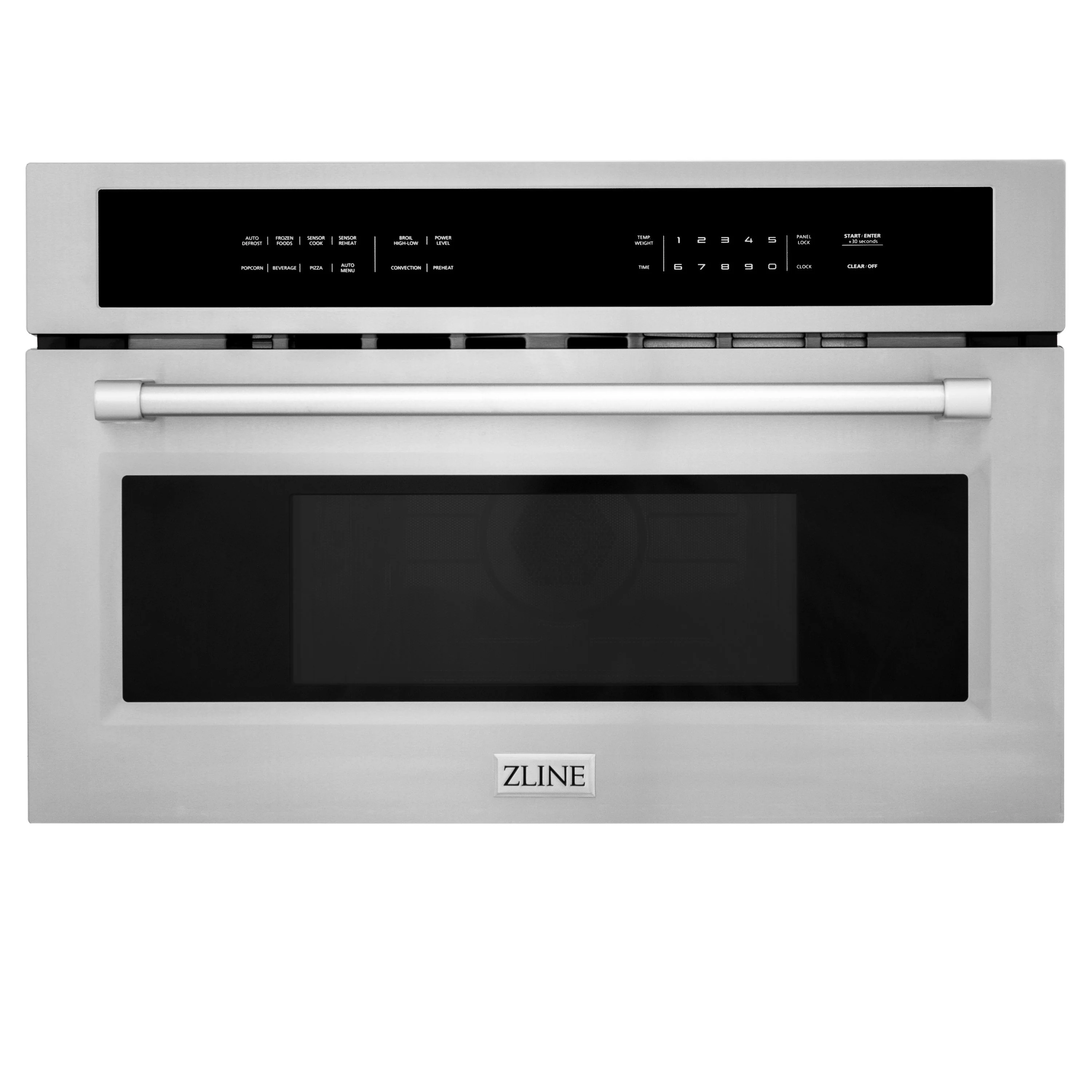 ZLINE 30 in. Built-in Convection Microwave Oven in Stainless Steel with Speed and Sensor Cooking, MWO-30 - Inhomebuy