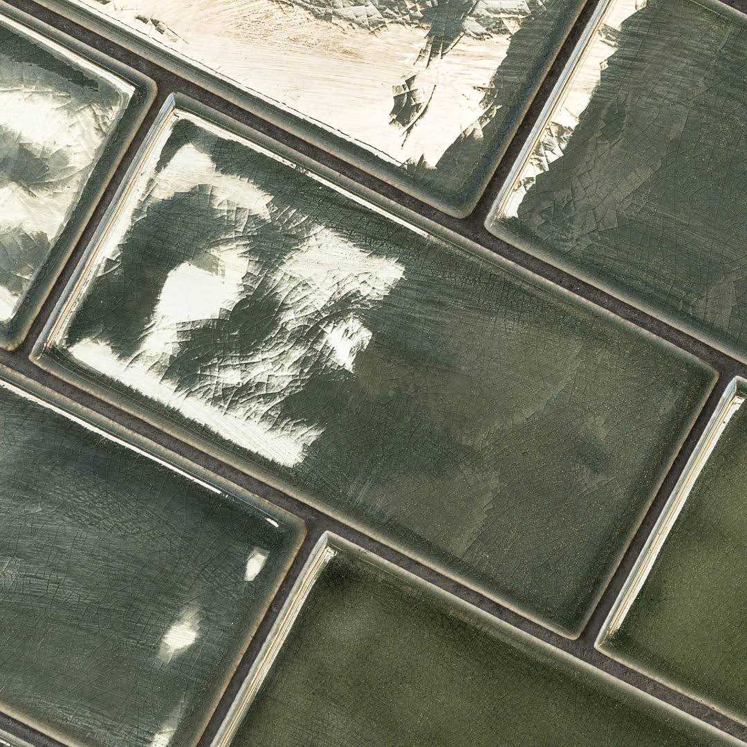 Delphi Sprig 2×22 x 3×22 Ceramic Mosaic Tile Ivy Hill Tile - Inhomebuy