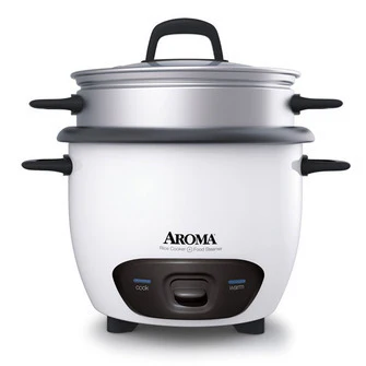 Aroma Rice Cooker |ARC7431NG| 3-cup - Inhomebuy