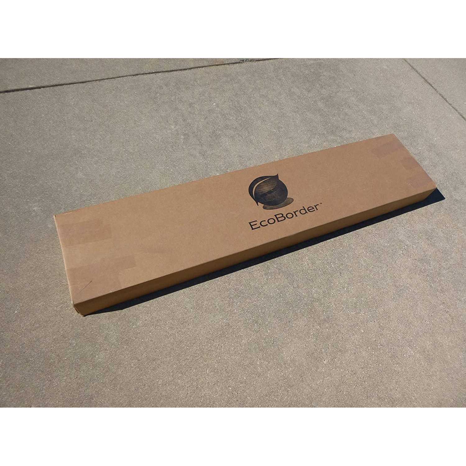 EcoBorder 4 ft Rubber Curb Landscape Edging - Inhomebuy