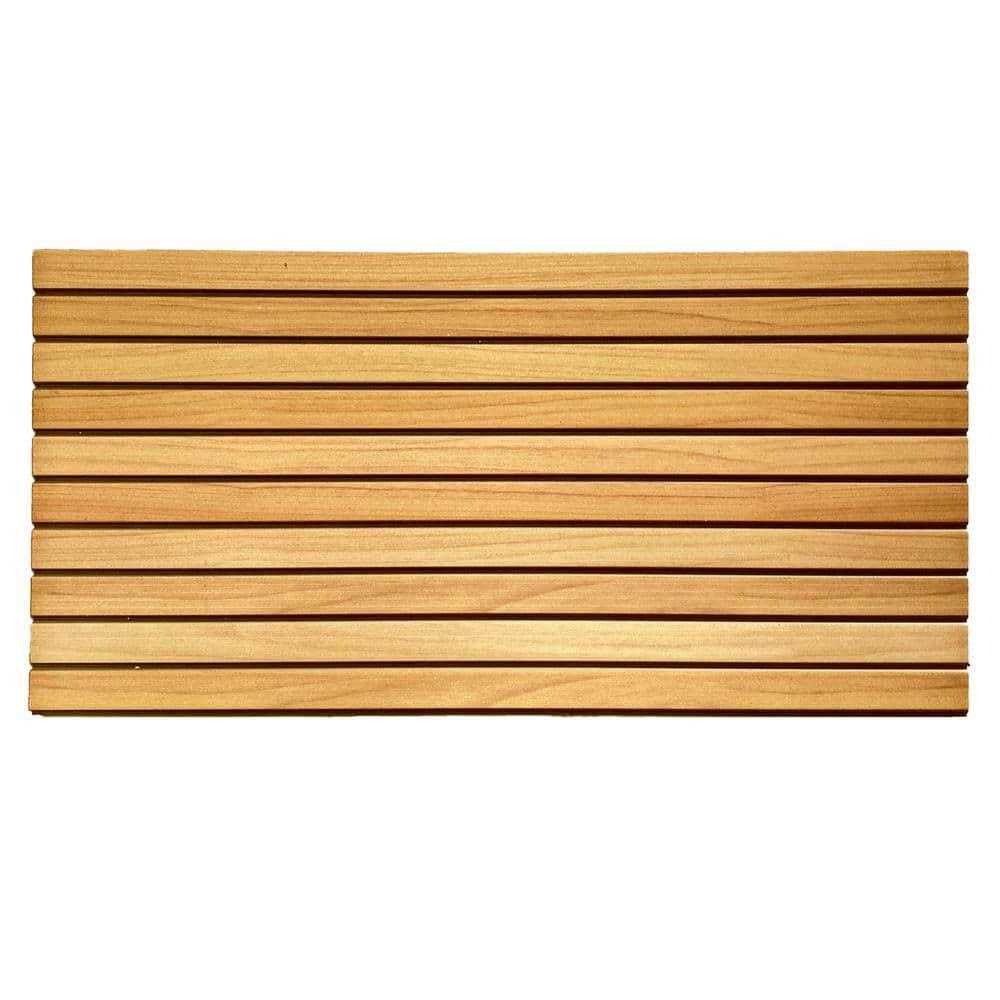 Dundee Deco Brown Faux Wood Styrofoam 3D Decorative Wall - Inhomebuy