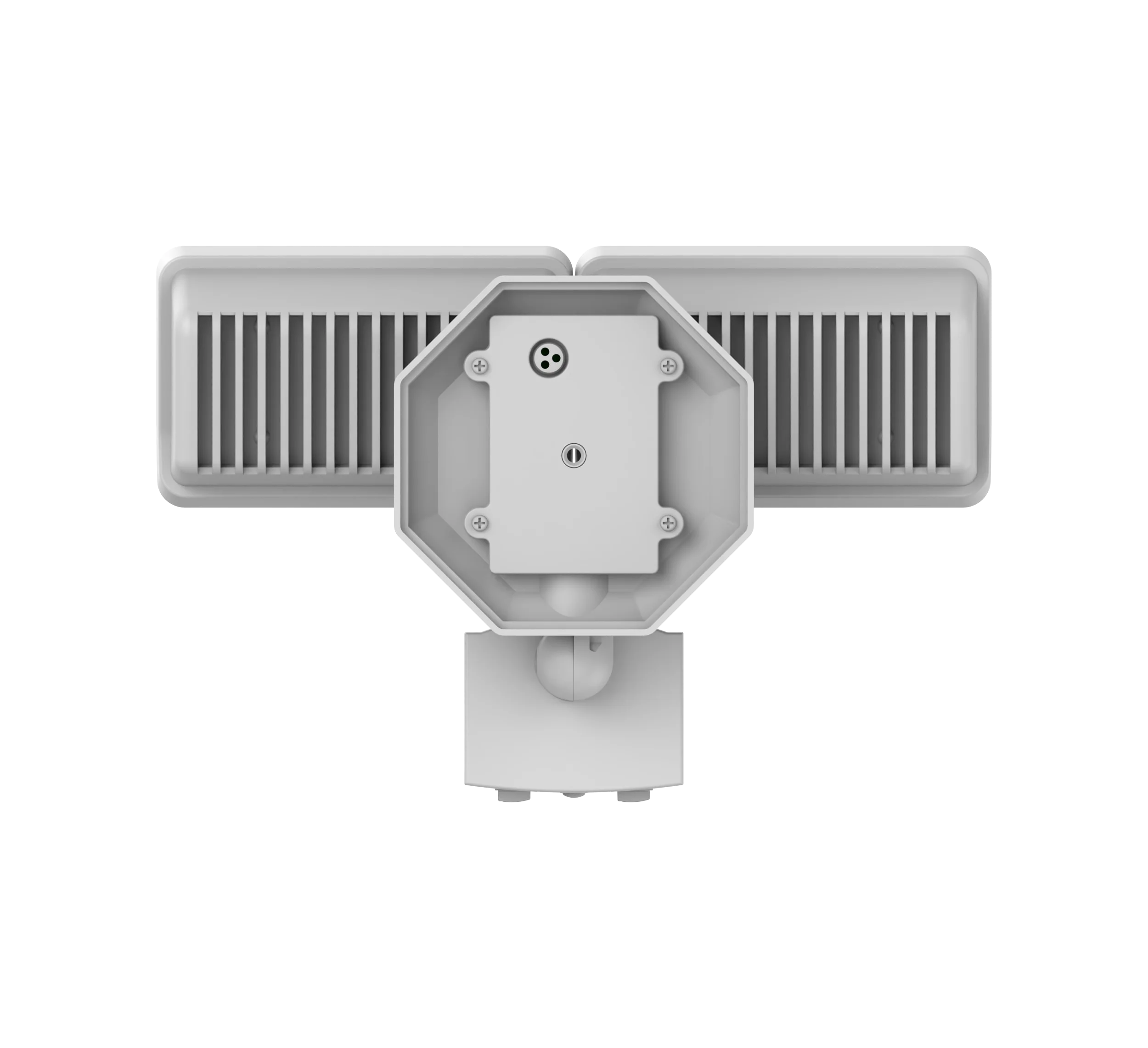 Hyper Tough 2 Head Security Light, 180°, 3000 Lumens, Solar - Inhomebuy