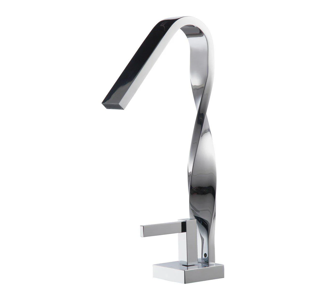 KubeBath Aqua Riccio Single Lever Faucet - Chrome, AFB102 - Inhomebuy