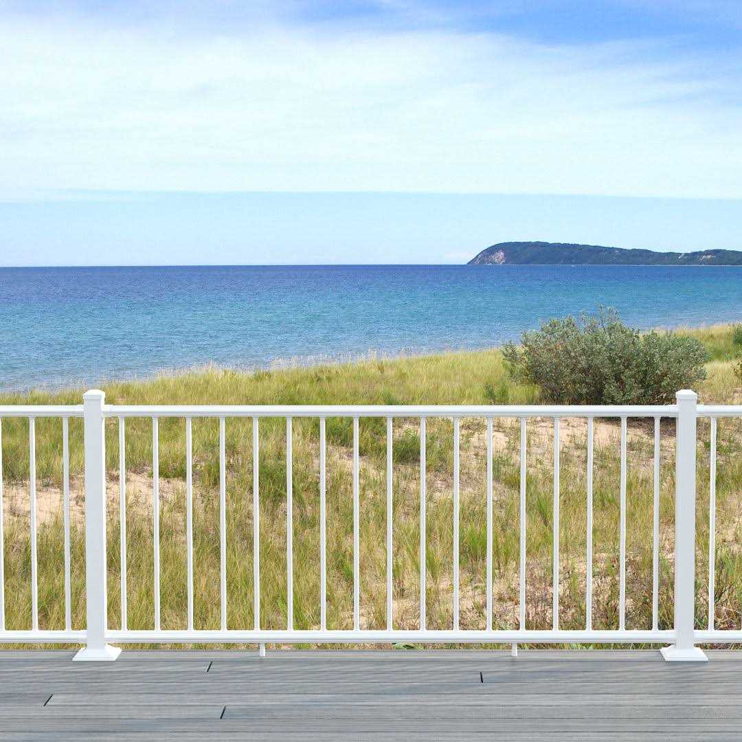 Deckorators Classic Round Aluminum Balusters - Inhomebuy