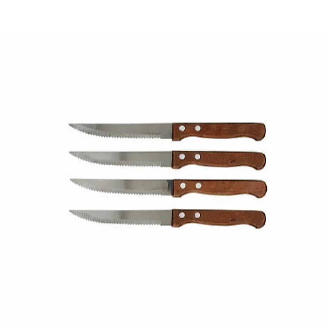Set 4 Churr.Steak Knives Mythos Utensils - Inhomebuy
