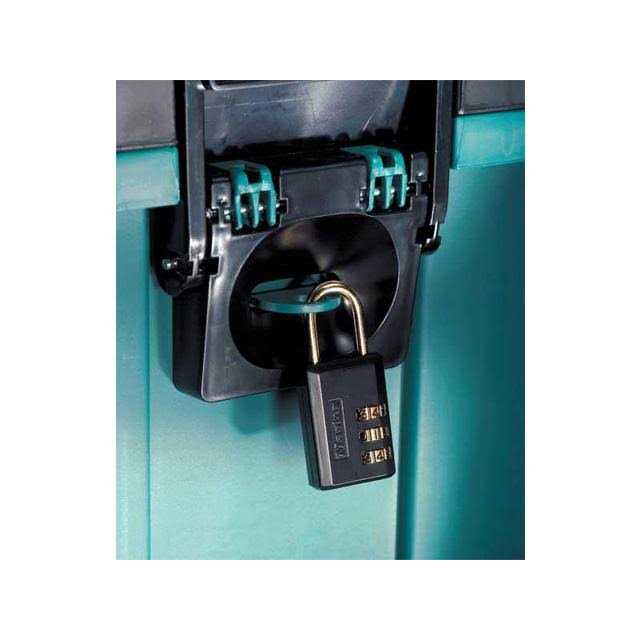 Master Lock Combination Barrel & Cable Padlock, 4′ x 8 mm - Inhomebuy