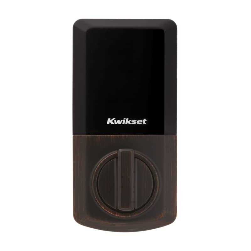 Kwikset SmartCode 270 Contemporary Touchpad Electronic Deadbolt with SmartKey 992700-004 - Inhomebuy