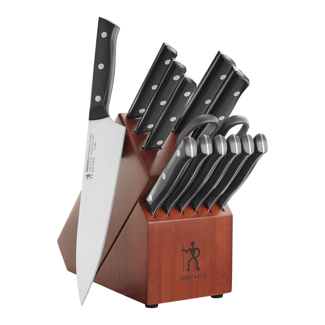 Henckels 14pc Knife Block Set, Everedge Dynamic Series - Inhomebuy