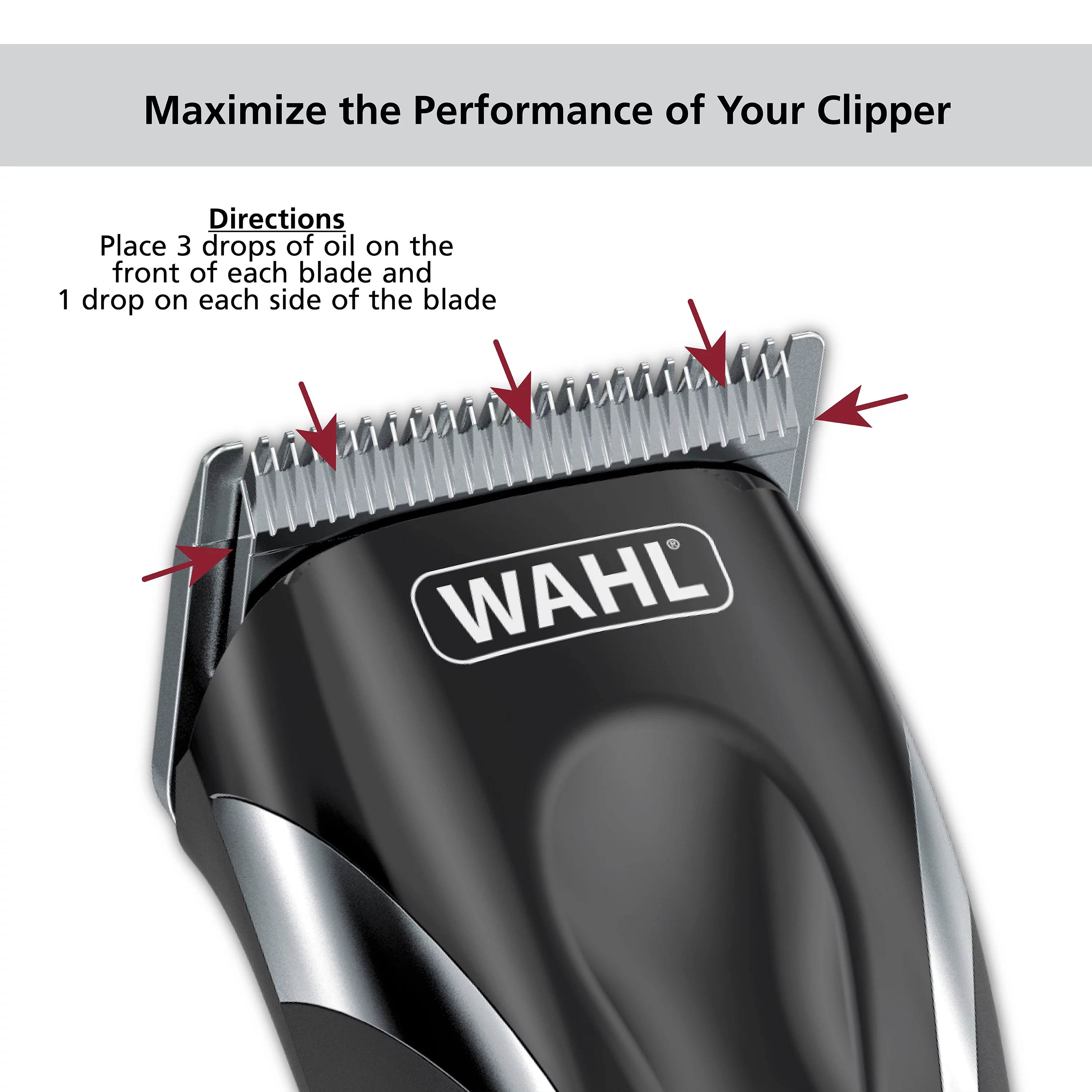 Wahl Premium Hair Clipper Blade Lubricating Oil for Clippers, 4 Fluid Ounces – 3310-300 - Inhomebuy