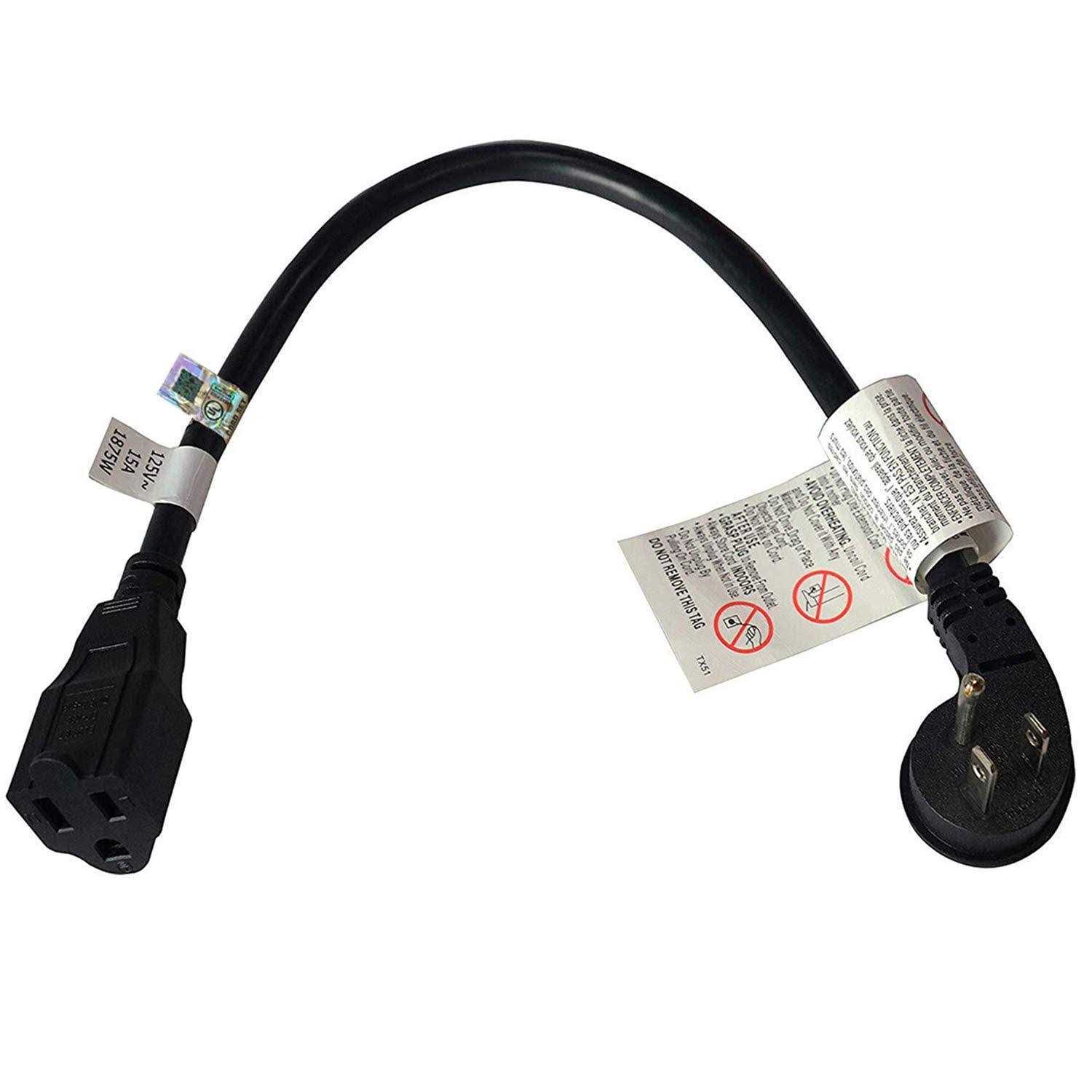 Firmerst 1875W Flat Plug Extension Cord 6 Feet 14 Awg 15A - Inhomebuy