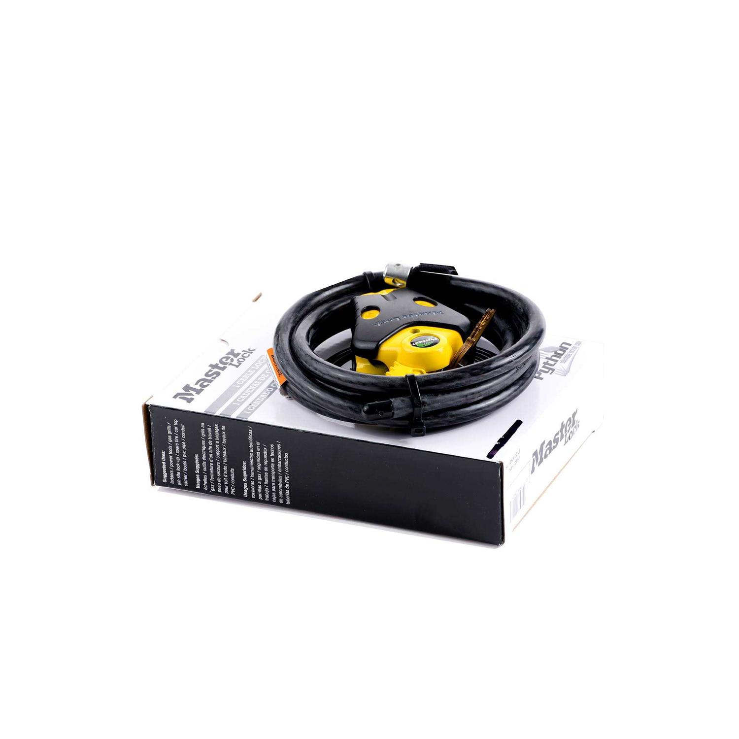 Master Lock Python Adjustable Locking Cable - Inhomebuy