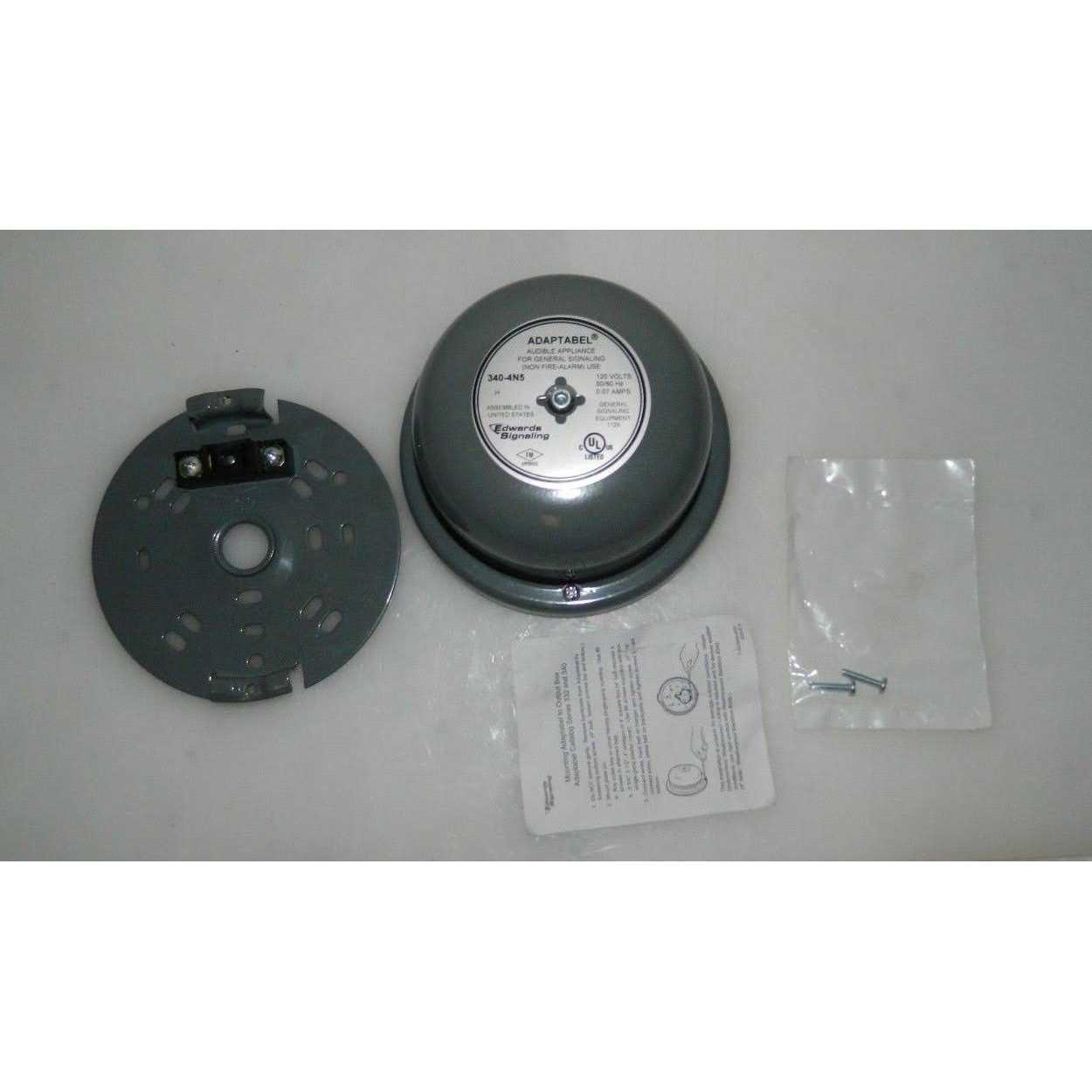 Edwards Signaling 340-4G5 Bell - Inhomebuy