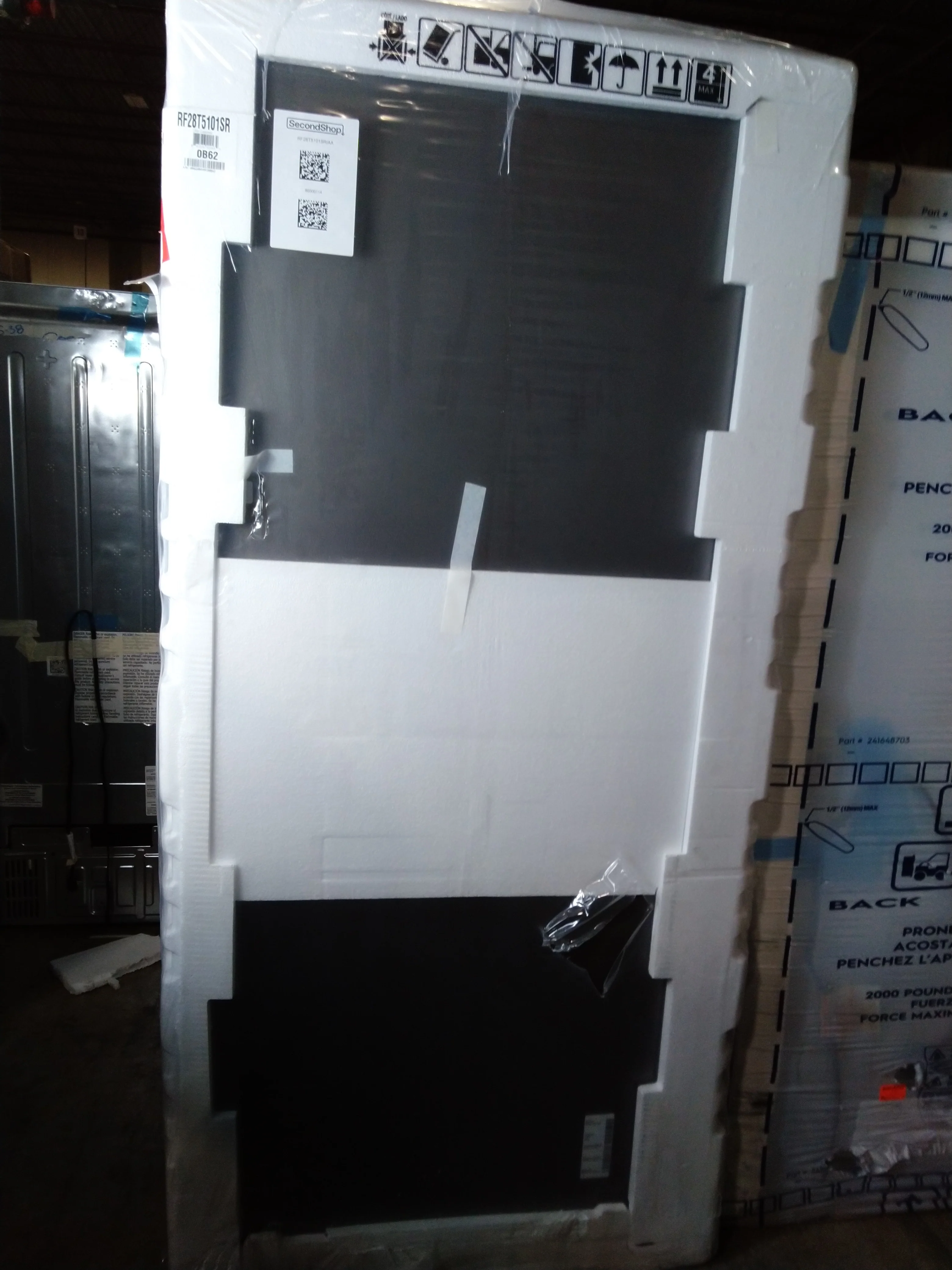 Samsung 36 in. 28.2 cu. ft Stainless Steel French Door Refrigerator - RF28T5101SR/AA - Inhomebuy