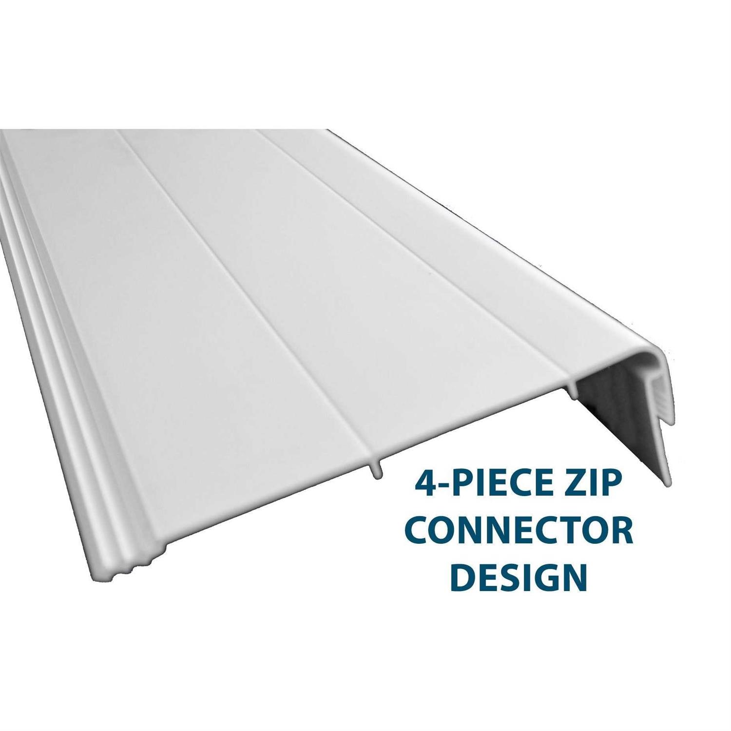 Weatherables AWPT-Wrap-4X96 Vinyl Post Wrap Smooth Inch X 4 96 White Superior Durability at MechanicSurplus.com - Inhomebuy