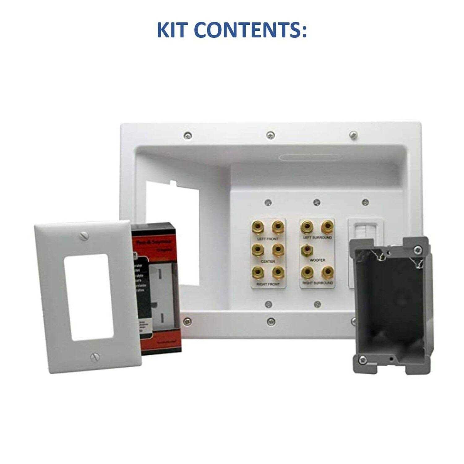 On-Q/Legrand Enclosure with Screw-On Cover EN2000 - Inhomebuy