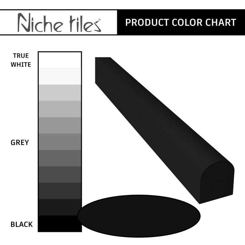 Niche Tiles Universal Oil Rubbed Bronze 1/2 in. x 12 in. Matte Metal Pencil Liner Wall Tile Trim - Inhomebuy
