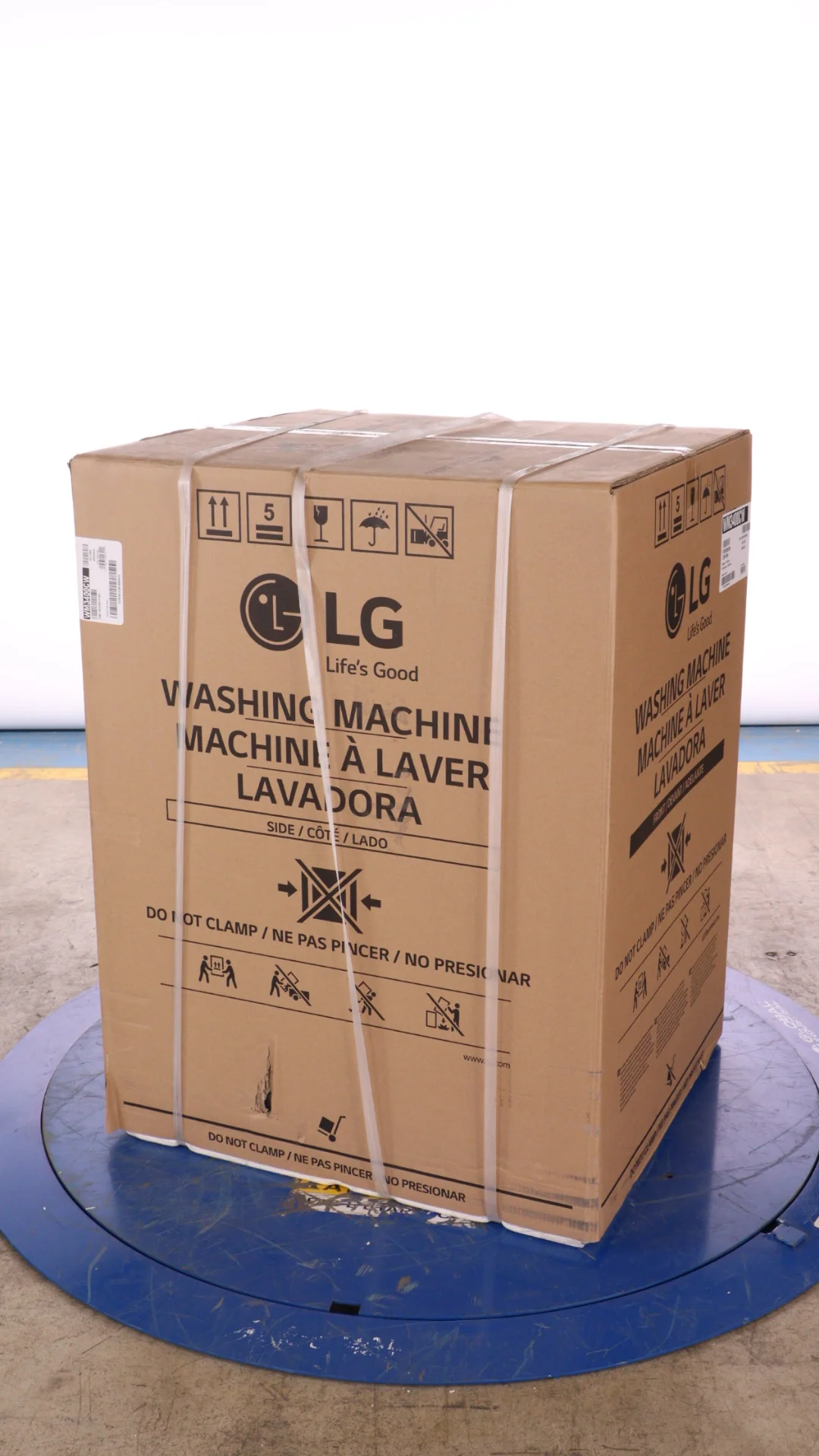 LG WHITE 5.2 CU. ULTRA LARGE FRONT LOAD WASHER - WM3400CW - Inhomebuy