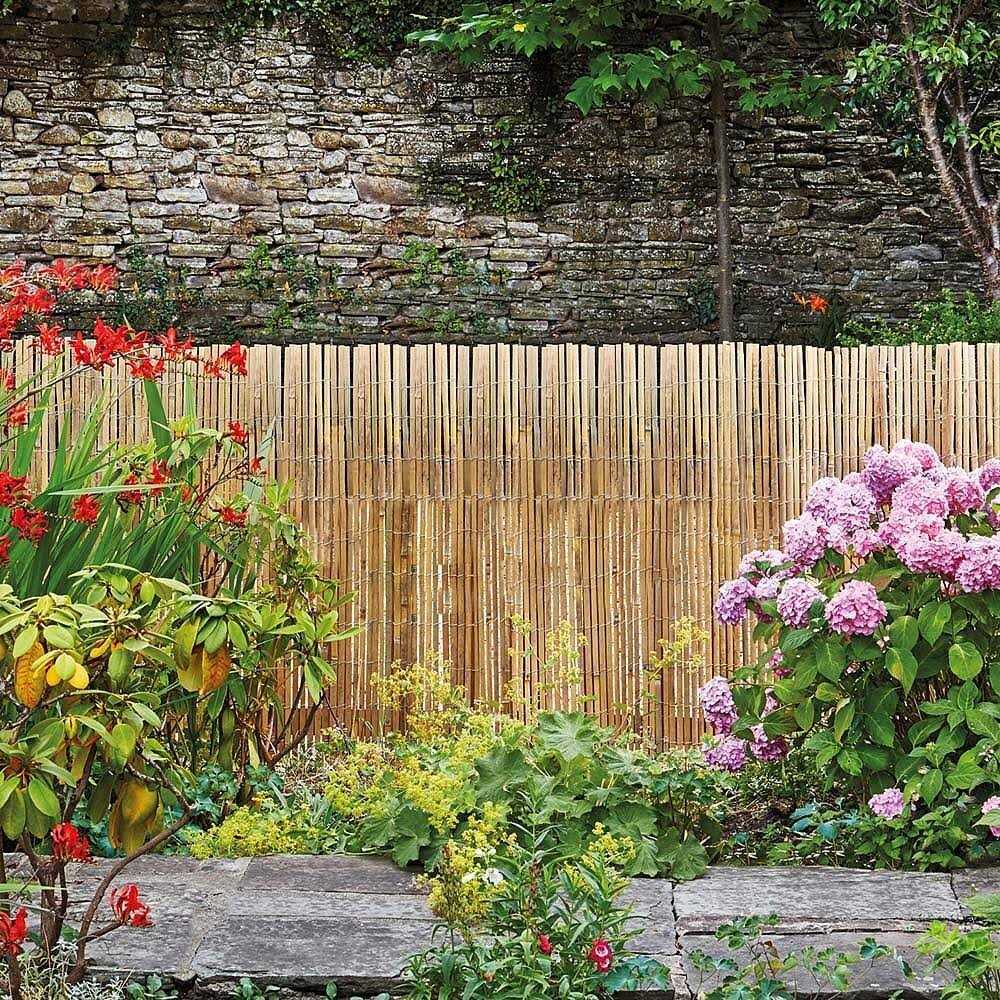 MGP Bamboo Slat Fence - Inhomebuy