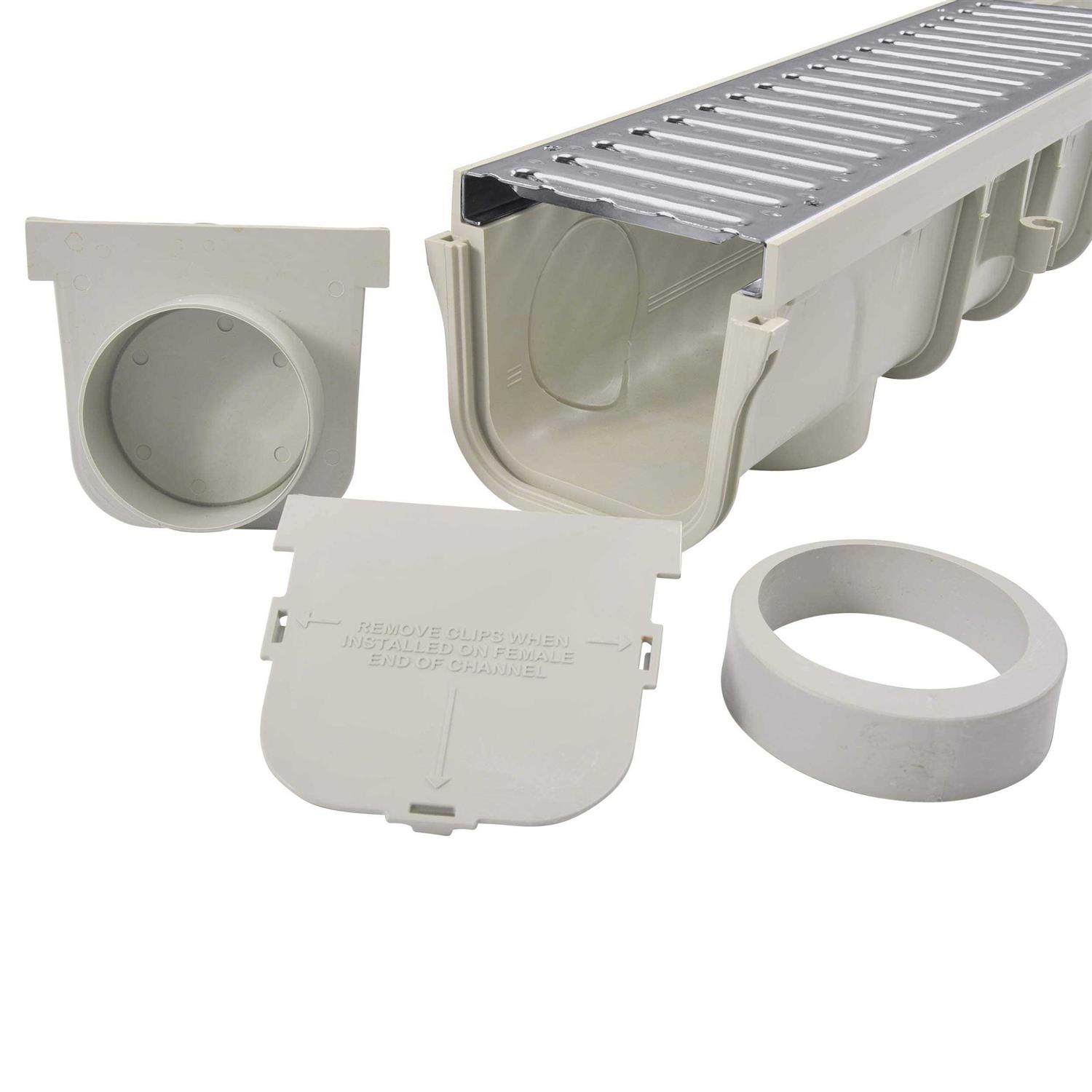 NDS 4P08 4 in. PVC 45 Degree Wye - Inhomebuy