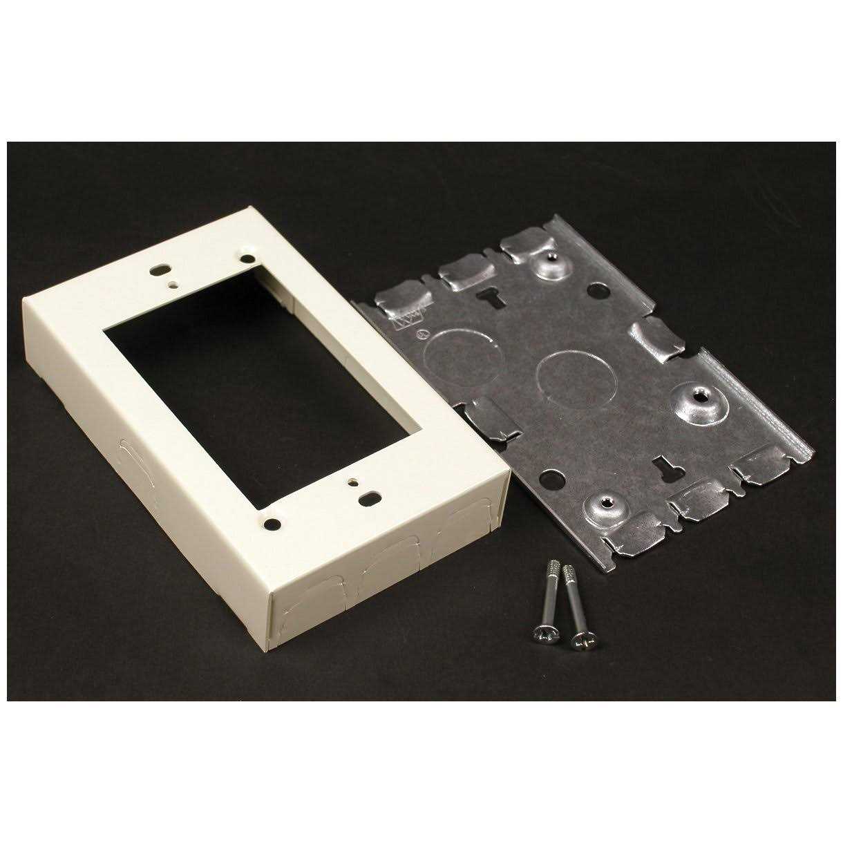 Wiremold RC4CTCBK Poke-Thru Flange & Slide Holder Assembly - Inhomebuy