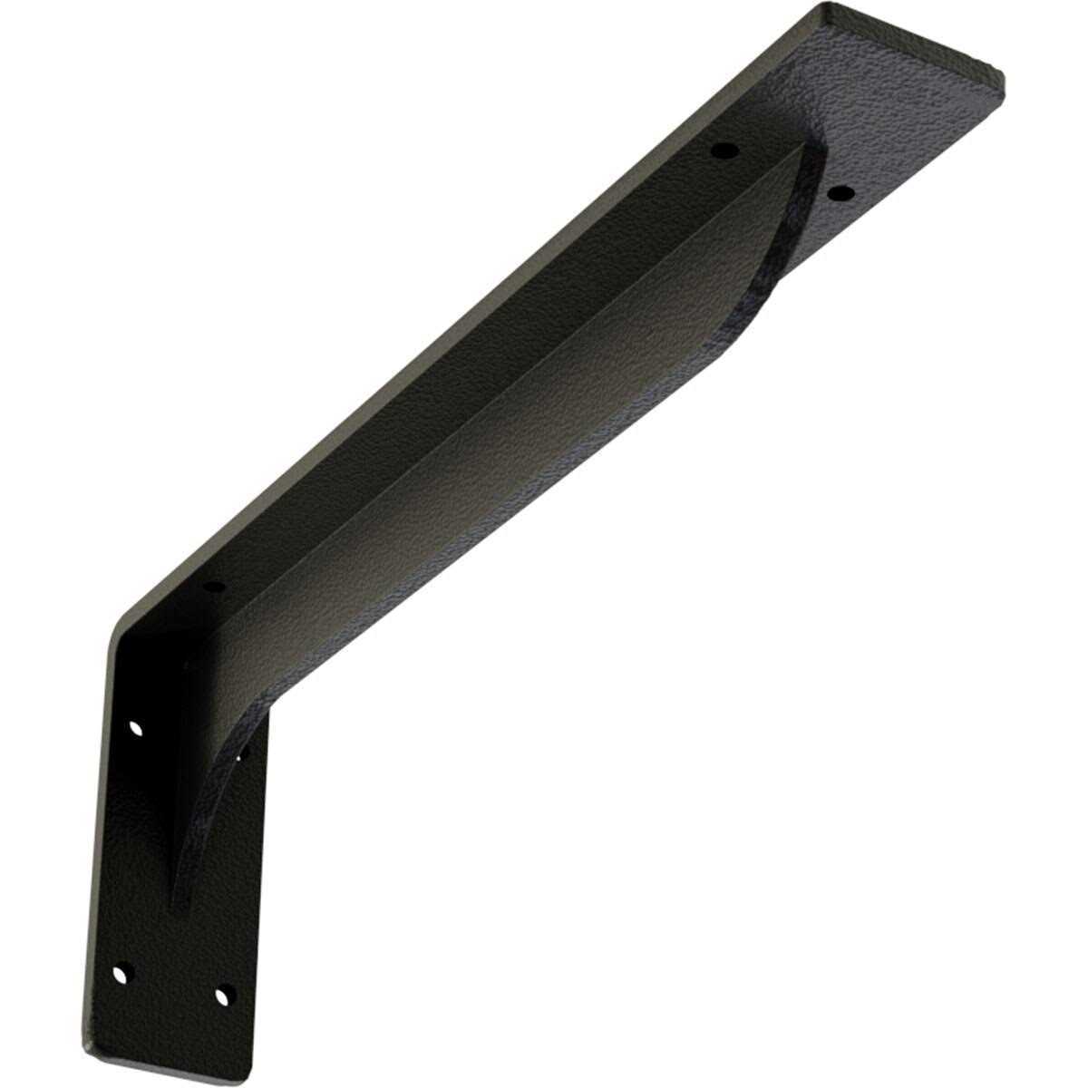 Ekena Millwork 2W x 14D x 5 1/4H Embrey Steel Bracket - Inhomebuy