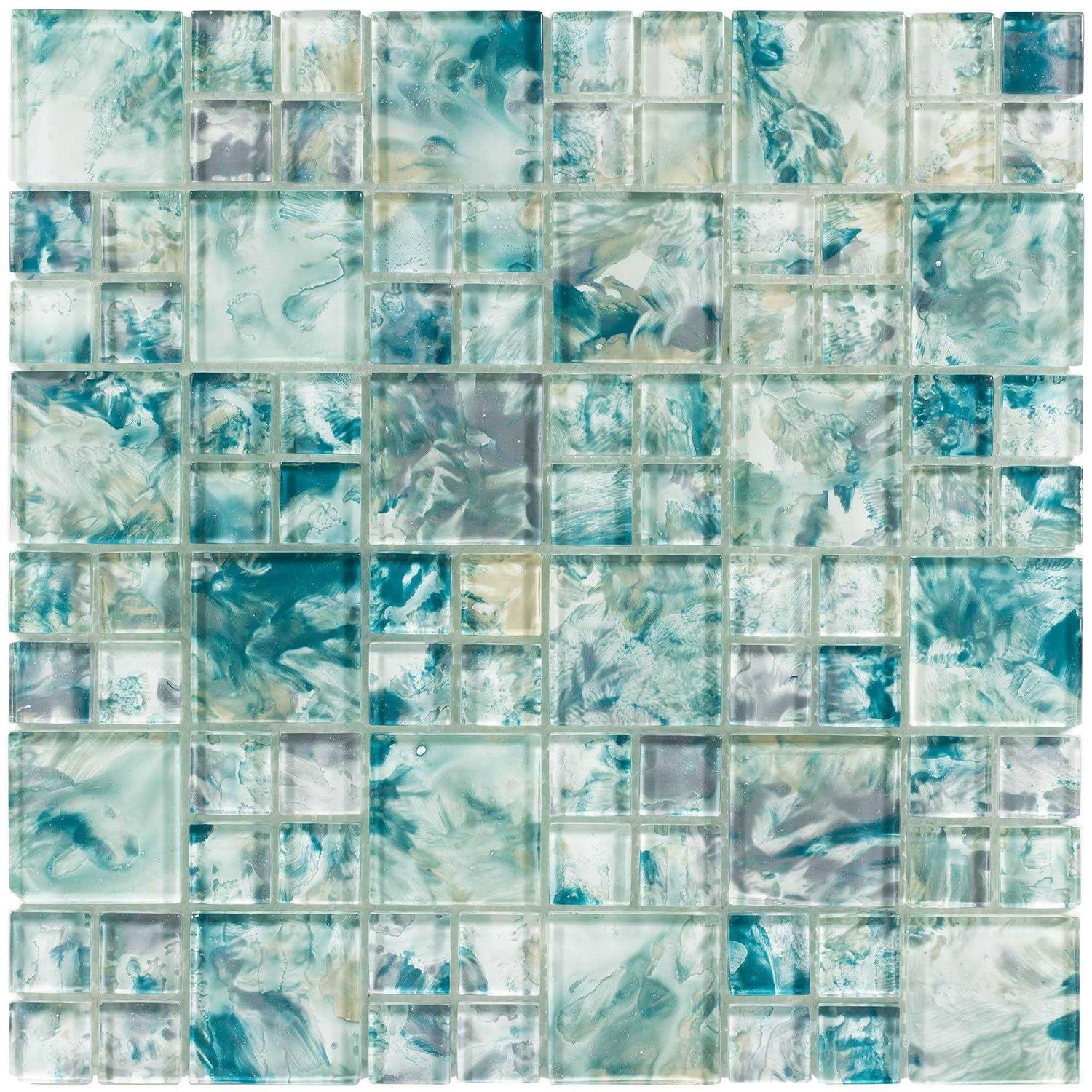 MosaicTileOutlet Traditional 2×2 White Square Matte Porcelain Mosaic Tile - Inhomebuy