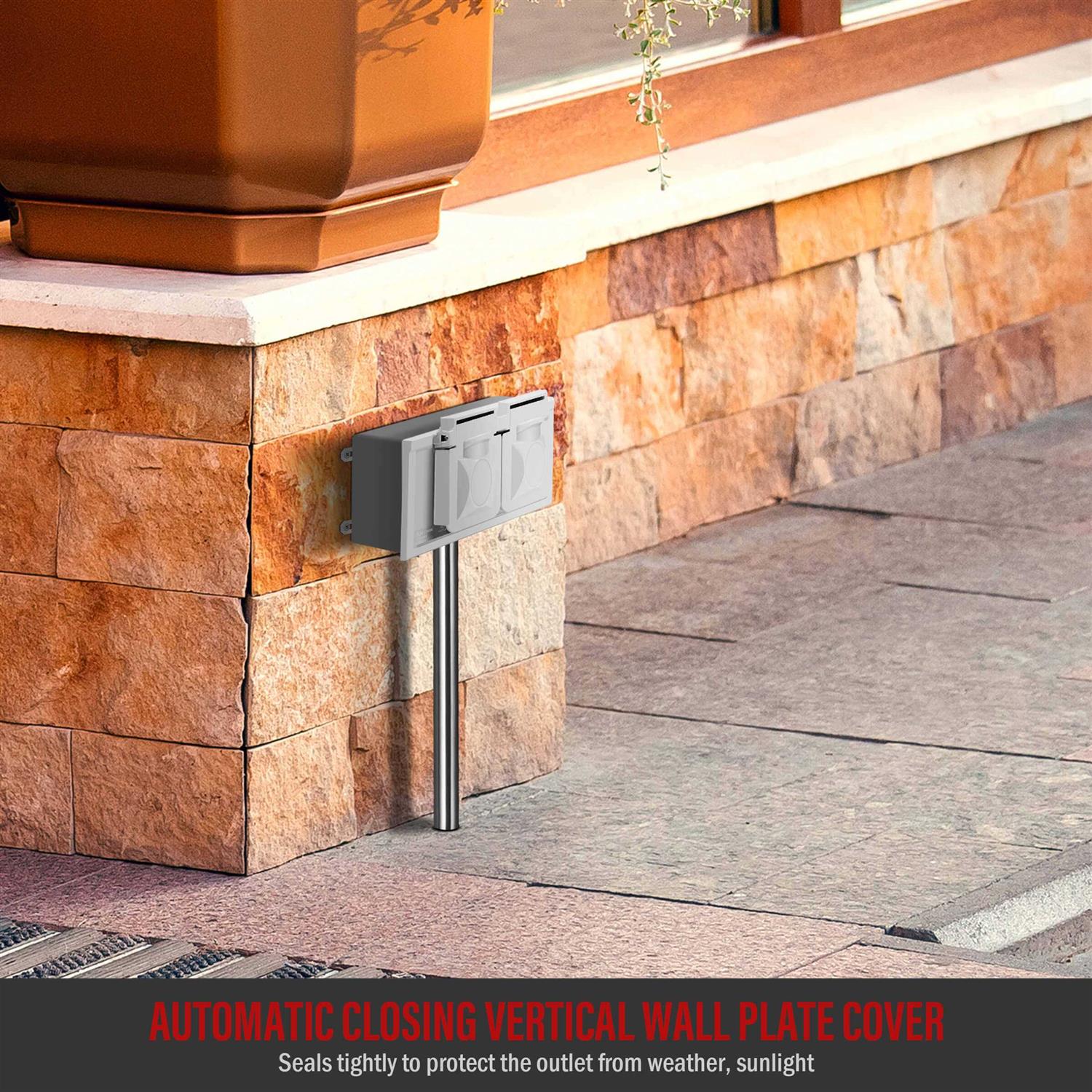 Enerlites Gold Elite Series Decorator Receptacle Outlet Child Safe Tamper-Resistant - Inhomebuy