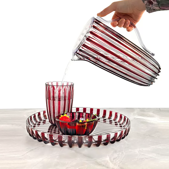 DolceVita Pitcher With Lid Amethyst - Inhomebuy