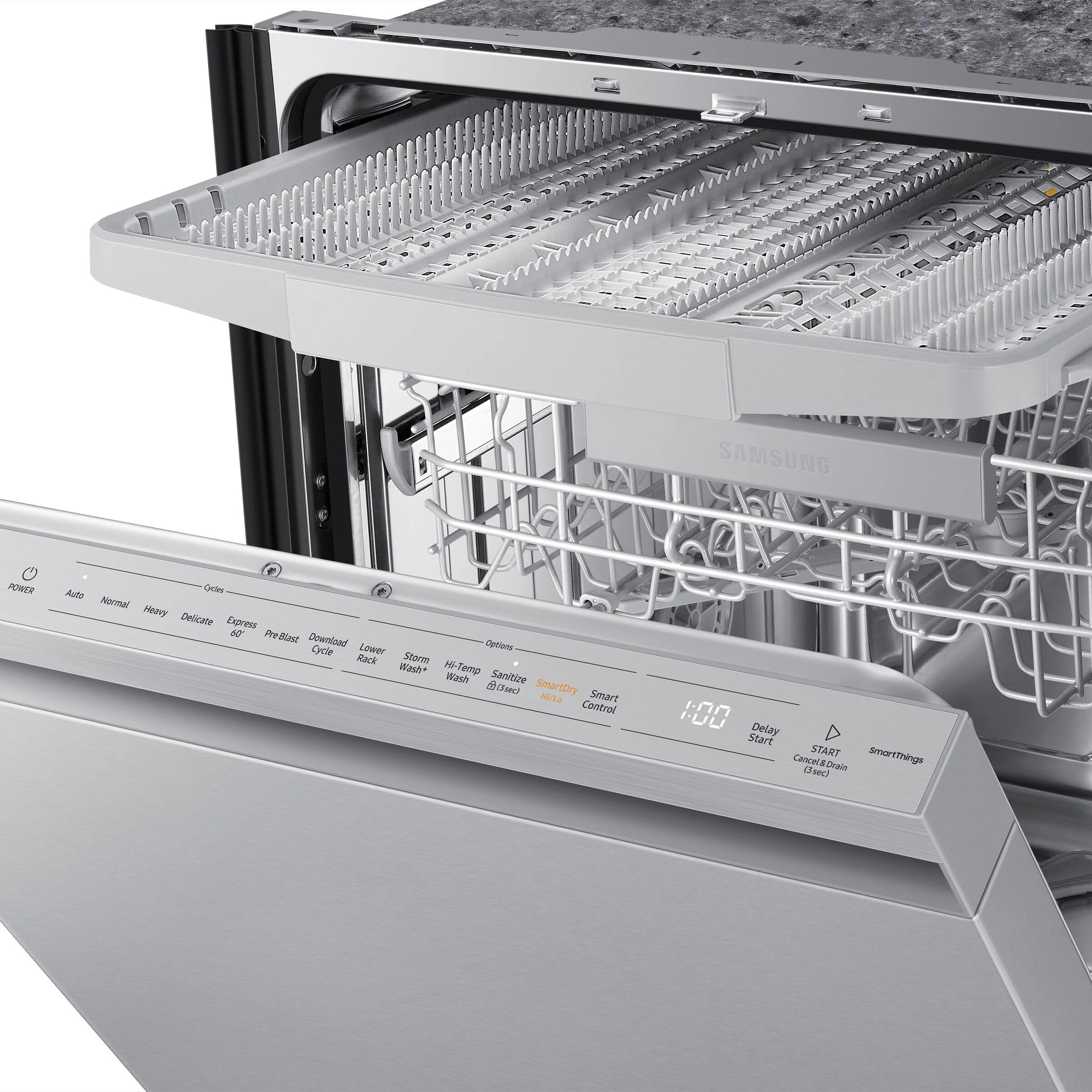 SAMSUNG 24 IN. DISHWASHER WITH STORMWASH - DW80B7070US/AC - Inhomebuy