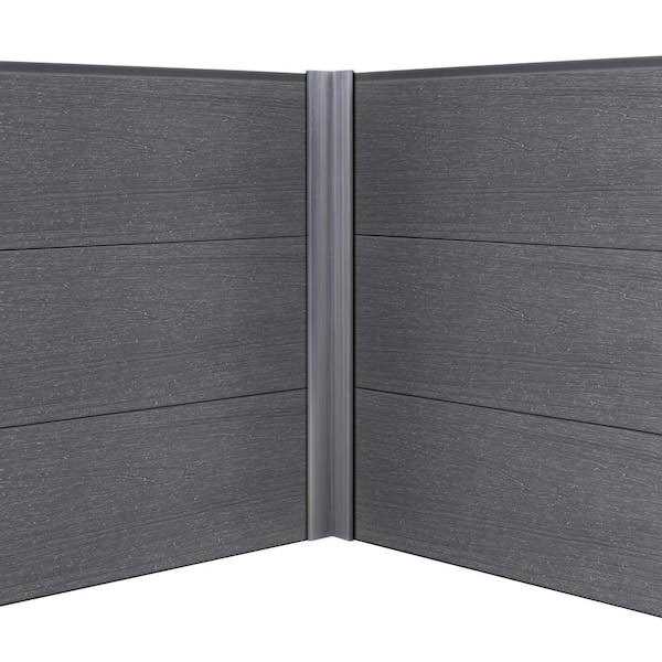 NewTechWood All Weather System 2.8 in. x 2.8 in. x 8 ft. Composite Siding Inside Corner Trim US47-8 - Inhomebuy