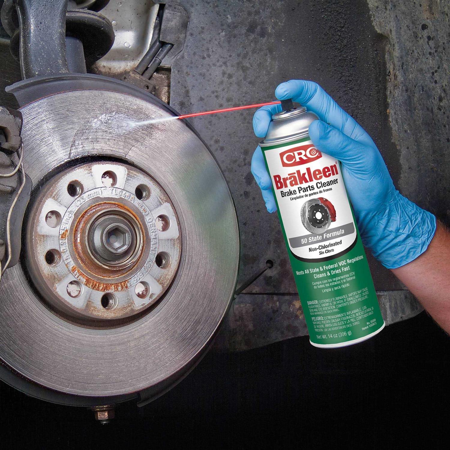 CRC Brakleen Brake Parts Cleaner Non-Chlorinated - Inhomebuy