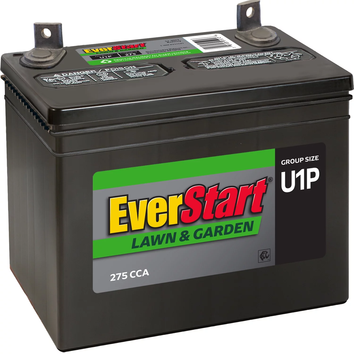 EverStart Lawn and Garden Lead Acid Battery, Group Size U1P 12 Volt, 275 CCA - Inhomebuy