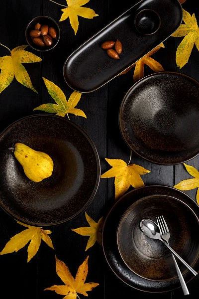 Dinner Plate 29cm Rust Bronzo - Inhomebuy