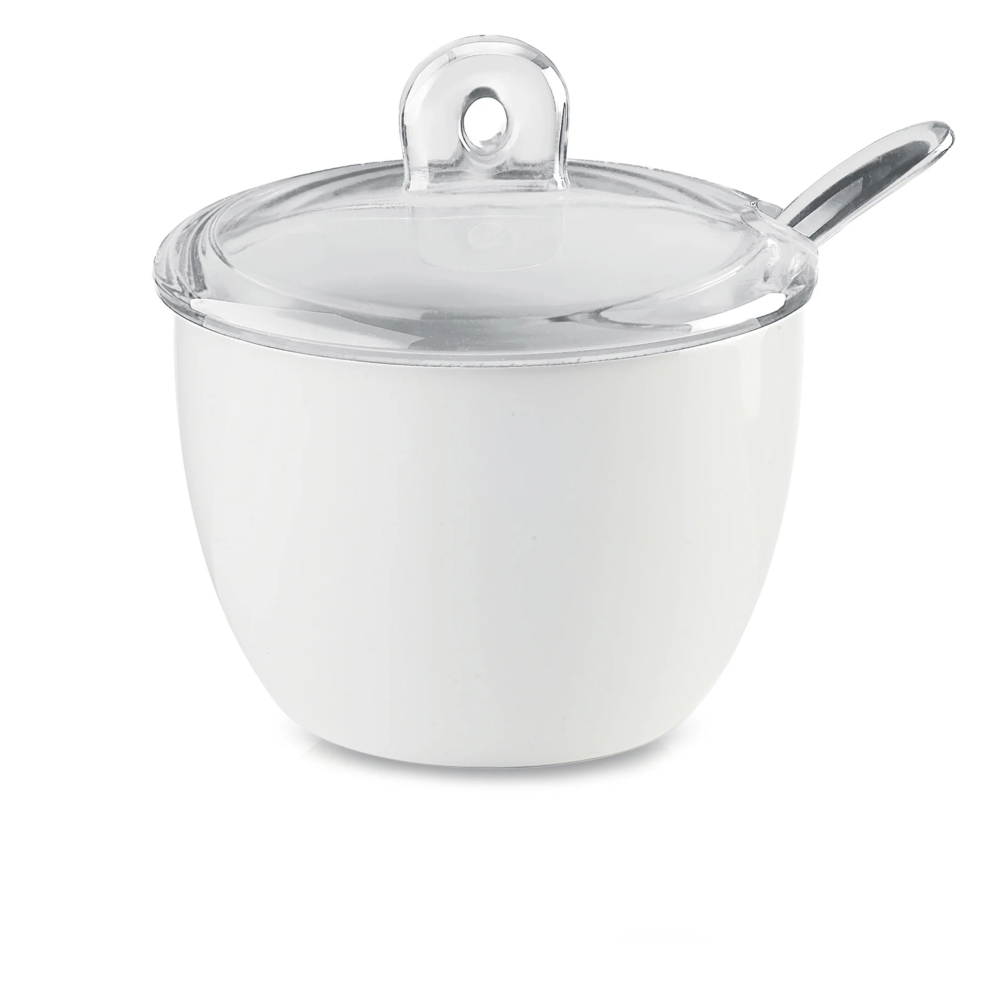 Sugar Bowl With Teaspoon Clear - Inhomebuy