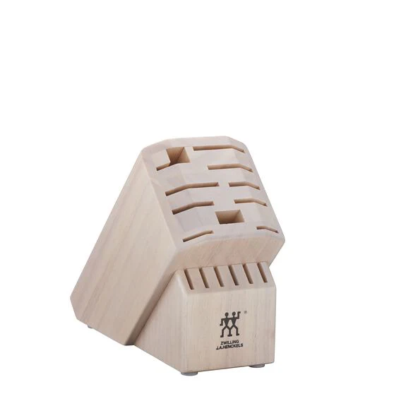 ZWILLING Pro 16 Slot Knife Block in Solid White, Storage Series - Inhomebuy