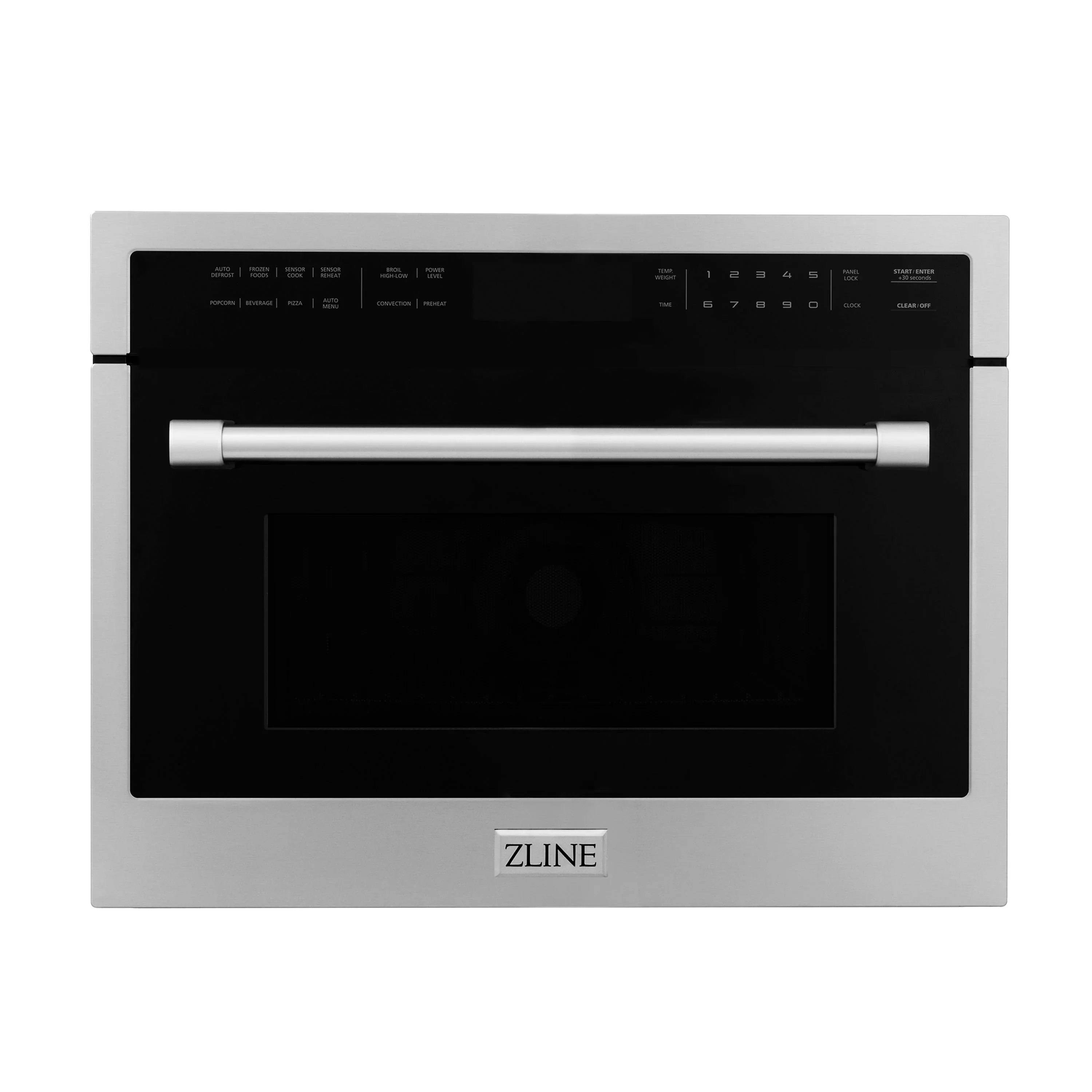 ZLINE 24 in. Built-in Convection Microwave Oven in Stainless Steel with Speed and Sensor Cooking, MWO-24 - Inhomebuy