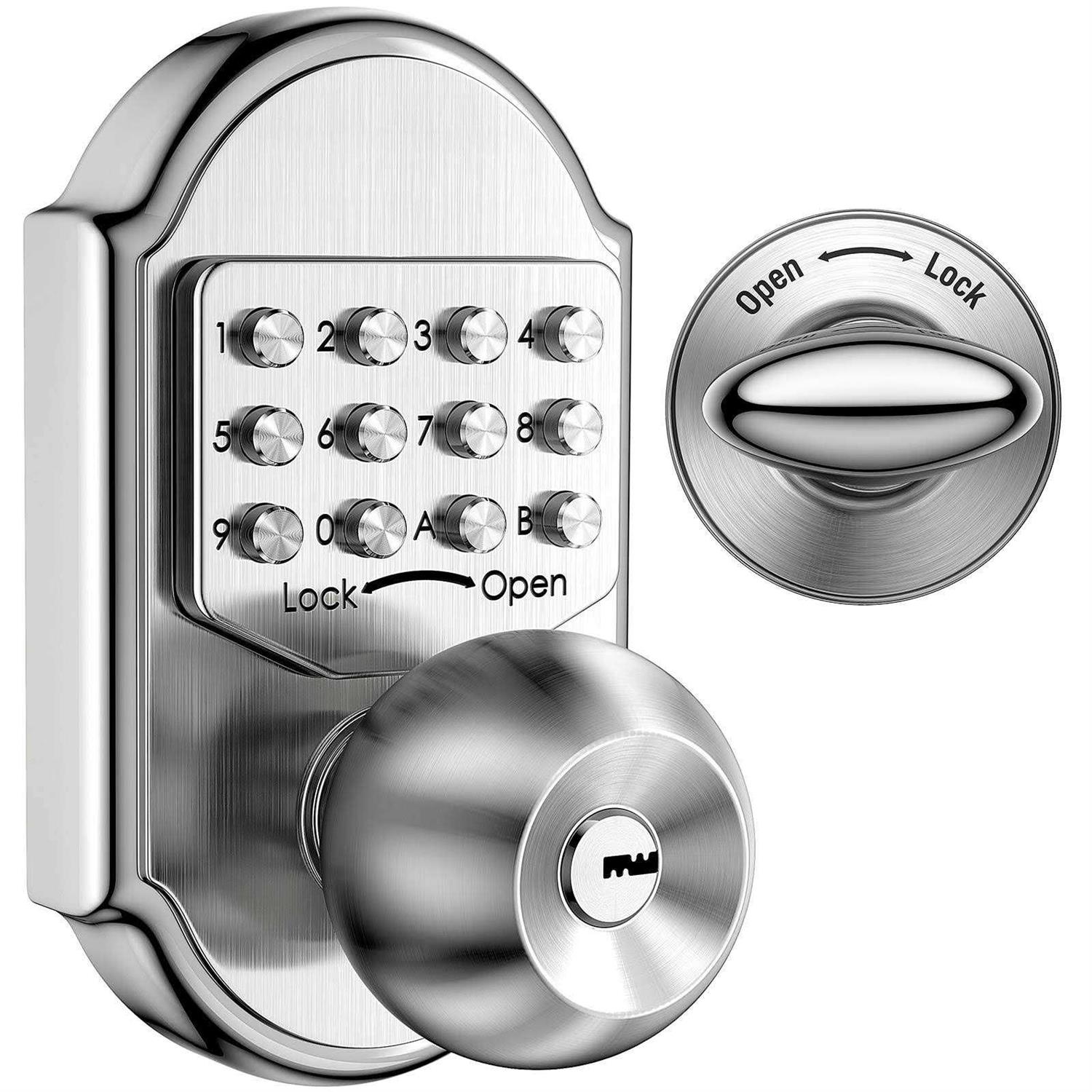 MegaDeal 12 Pack Round Padlock with Shielded Shackle 2-3/4-Inch Stainless Steel Steel Armor for Trailer Storage Truck Wholesale Bulk Lot - Inhomebuy